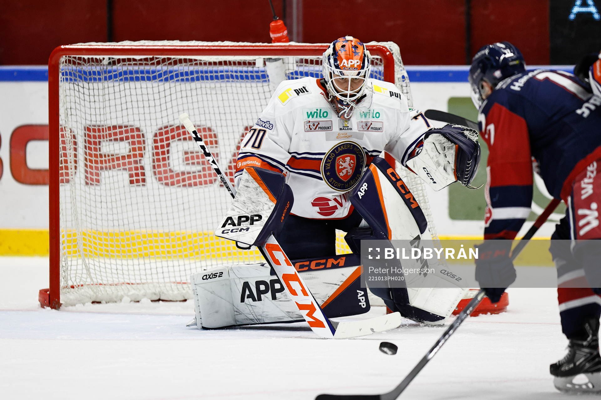 Växjös målvakt Adam Åhman