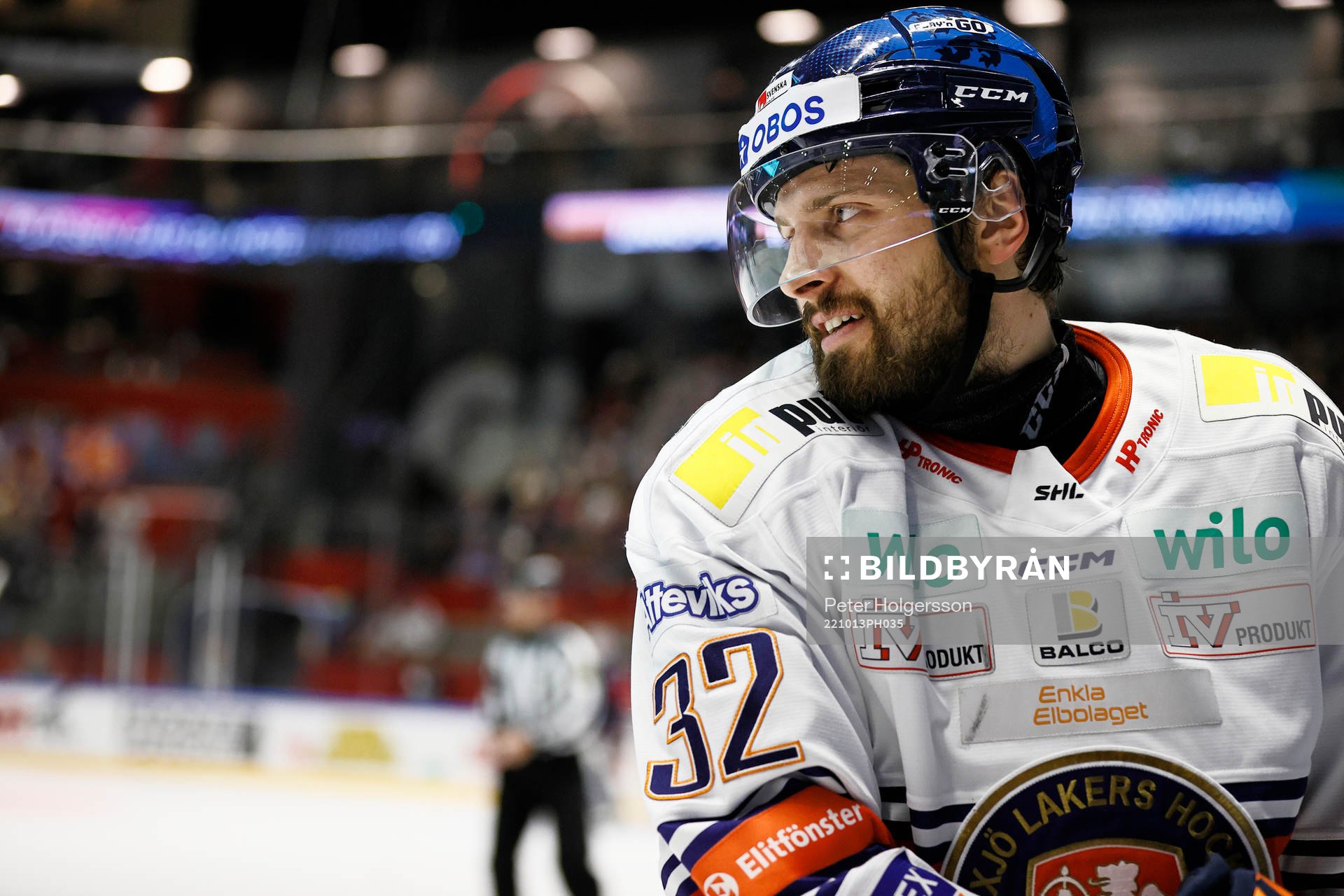 Växjös Lukas Bengtsson jublar
