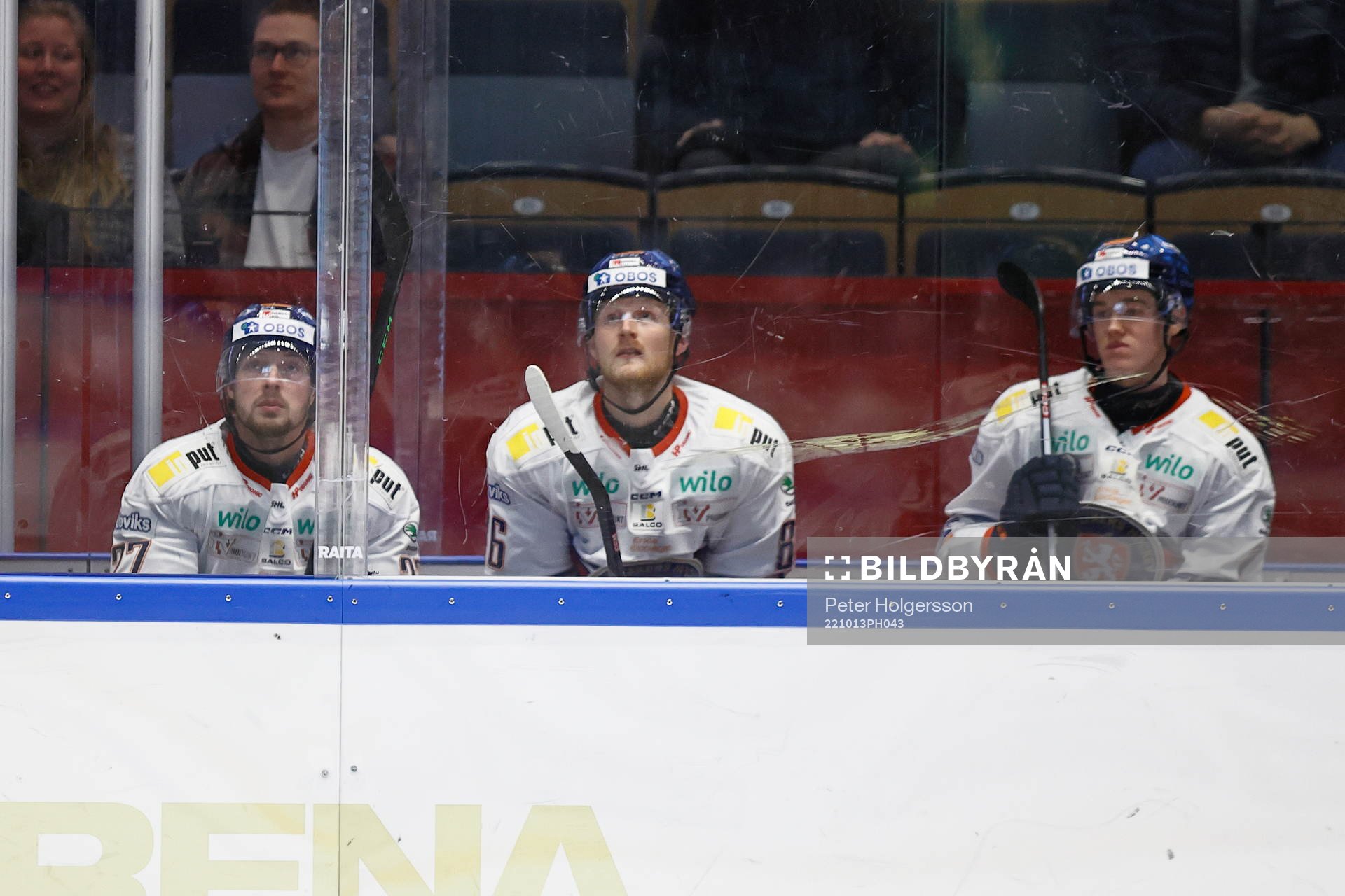 Växjös Martin Lundberg, Joachim Blichfeld och Filip