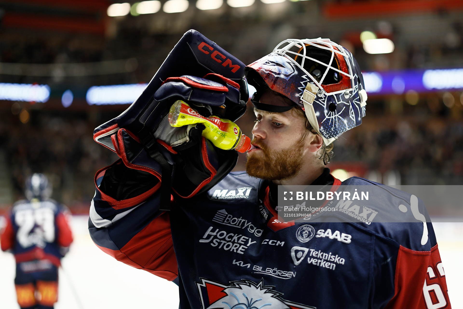 Linköpings målvakt Marcus Högberg