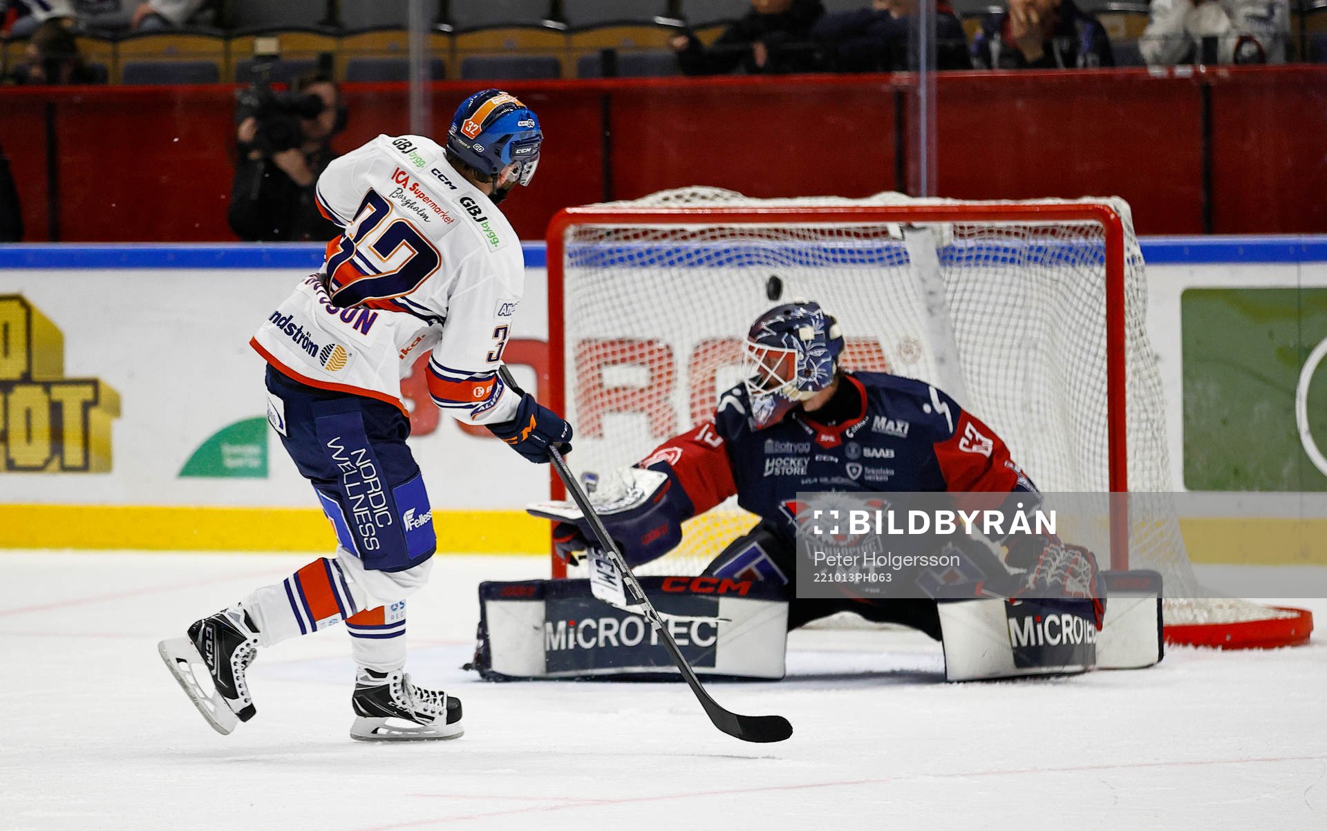 Mål på straff av Växjös Lukas Bengtsson