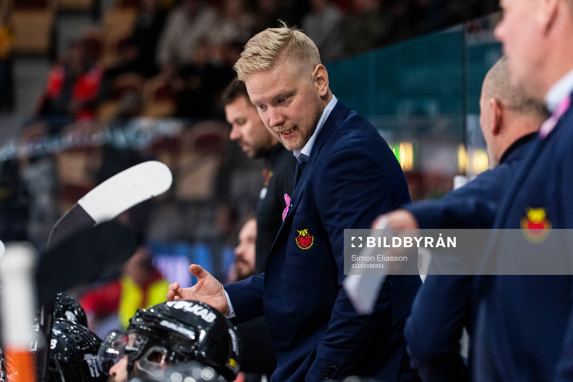 Luleås assisterande tränare Antti Alamäki