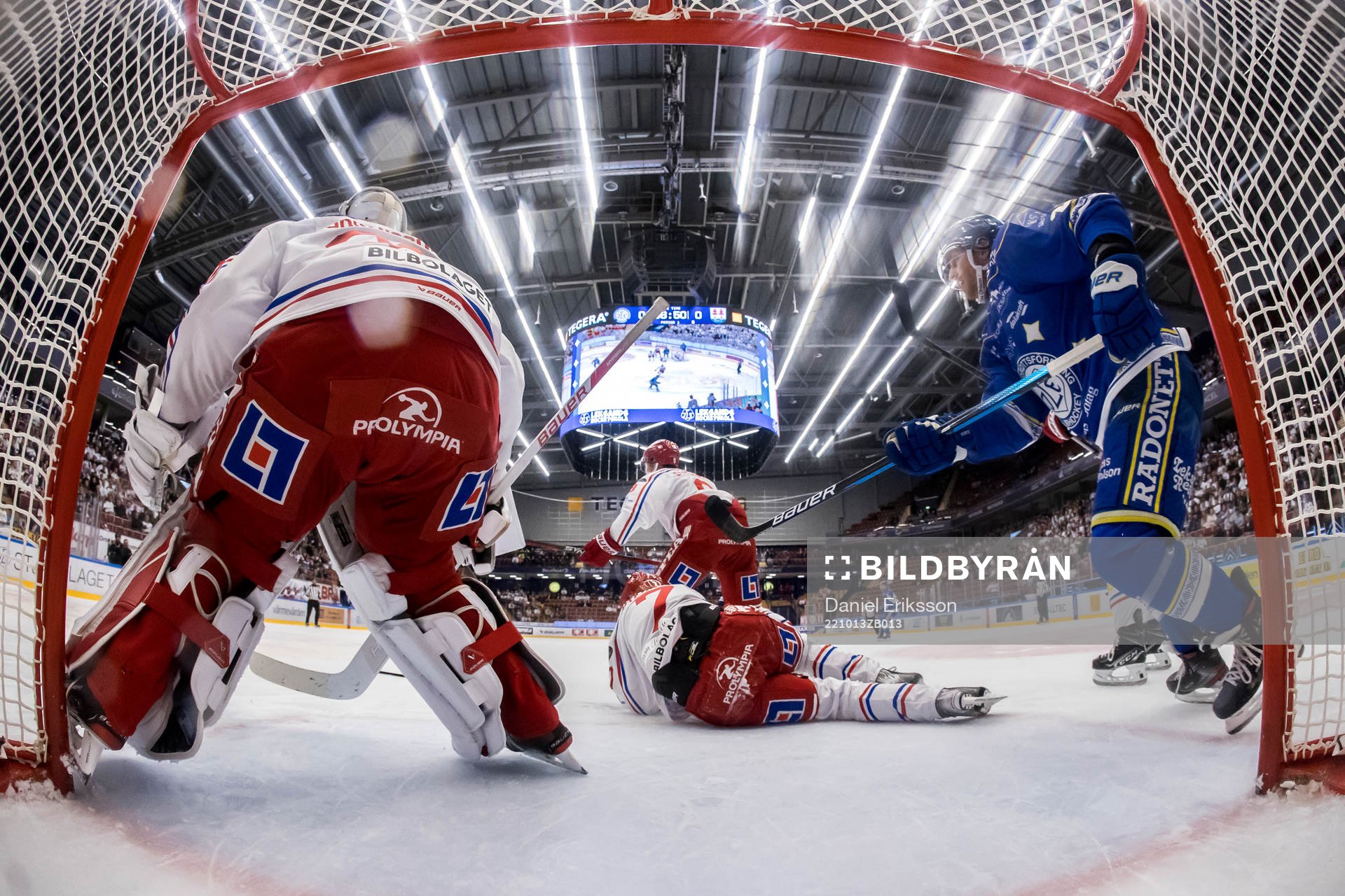 Leksands Justin Glenn Kloos och Timrås Jakob Stenqvist och