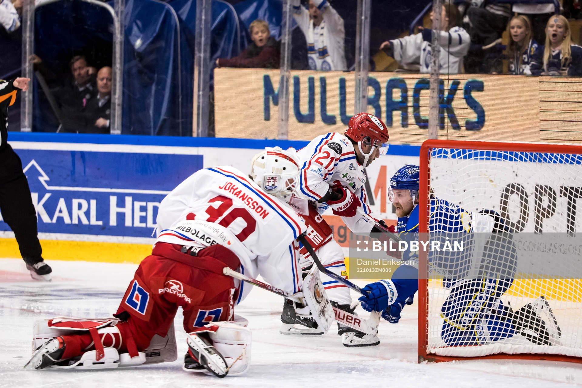 Leksands Anton Lindholm och Timrås Joseph Laleggia och