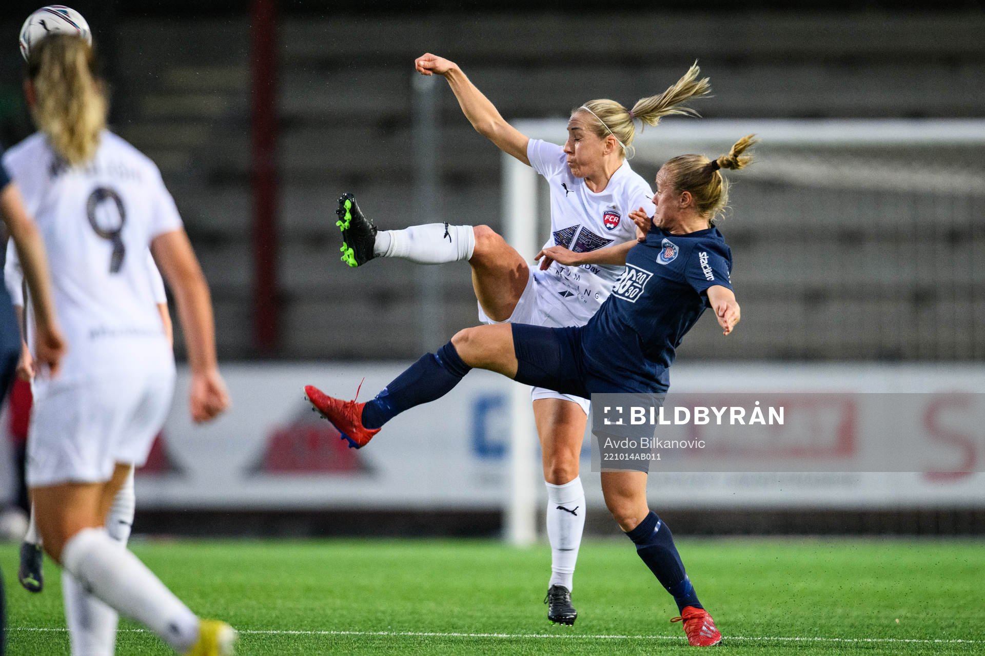 FC Rosengårds Mia Persson och Eskilstuna Uniteds Mia