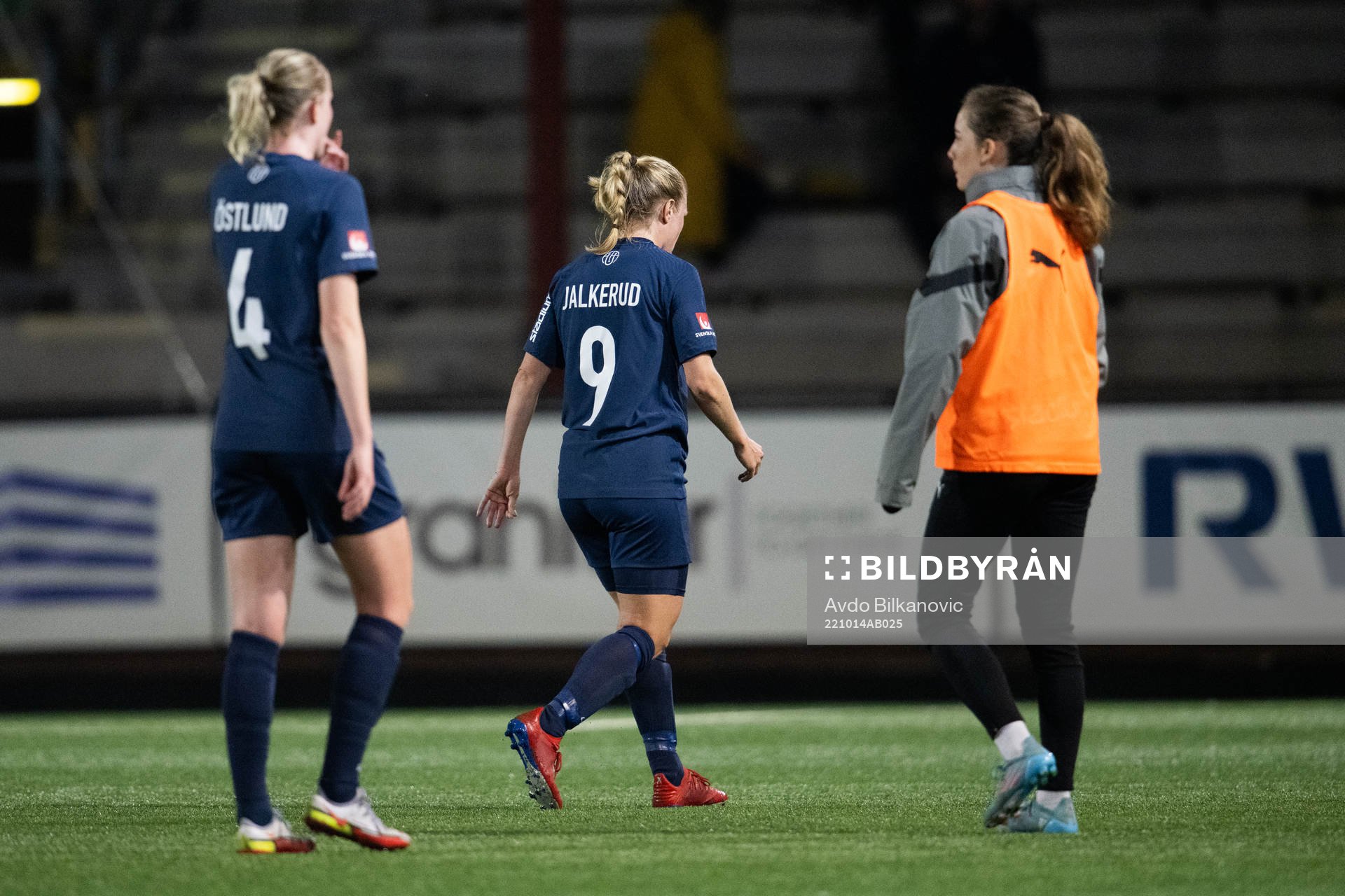 Eskilstuna Uniteds Mia Jalkerud deppar