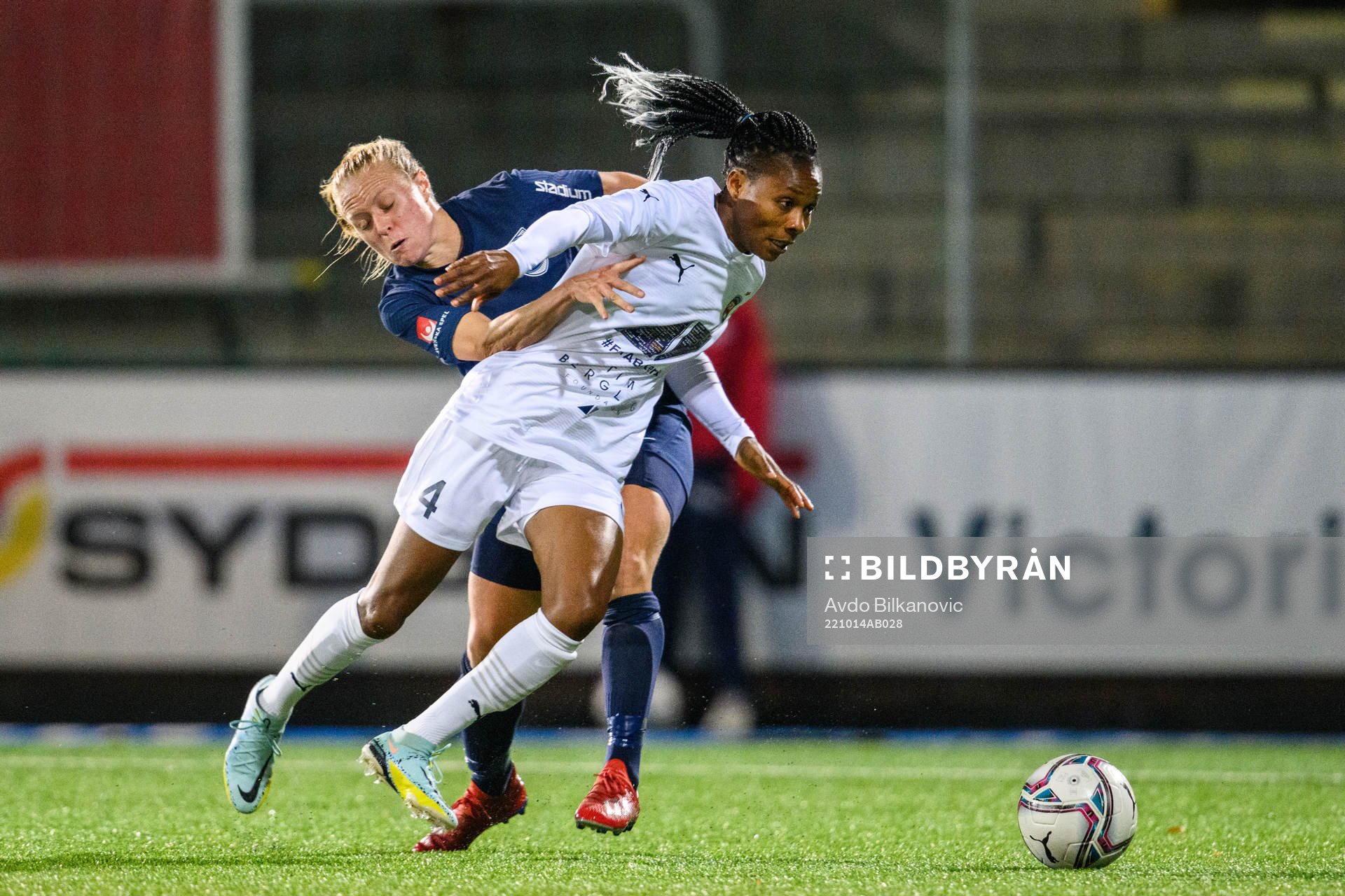 FC Rosengårds Halimatu Ibrahim Ayinde och Eskilstuna