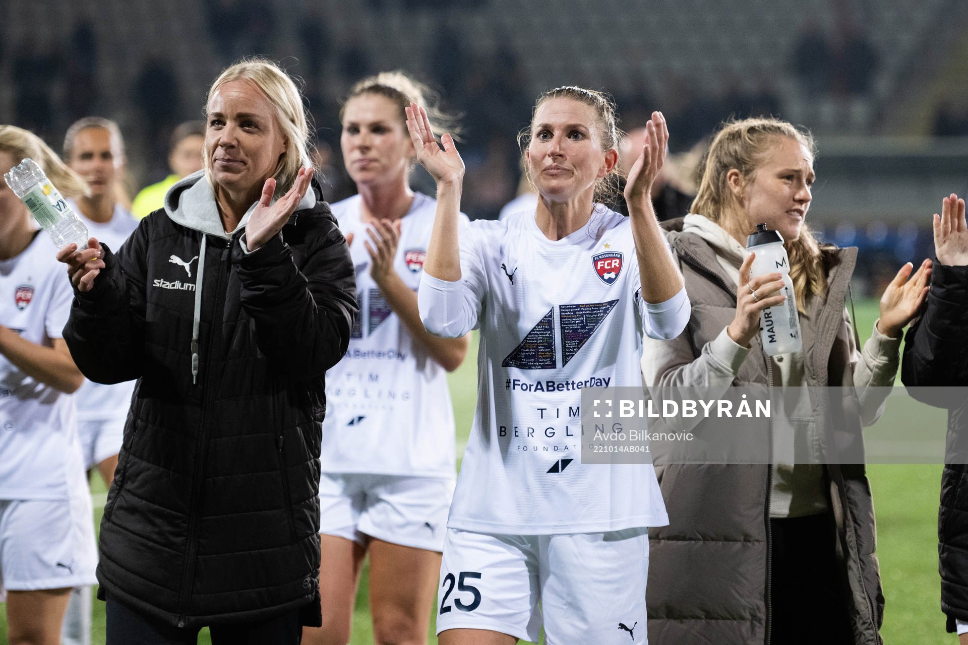 FC Rosengårds Emma Berglund jublar