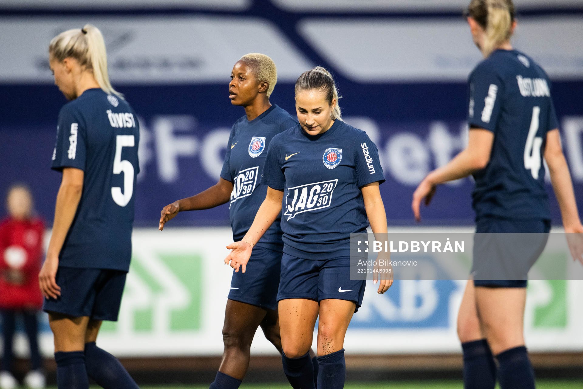 Eskilstuna Uniteds Felicia Saving deppar