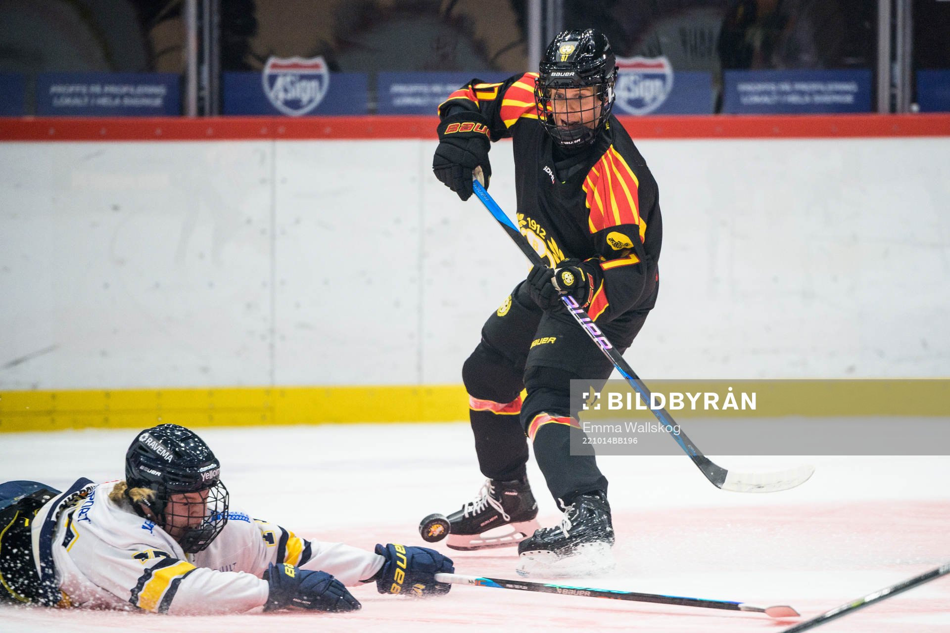 HV71s Mira Jungåker och Brynäs Matilda Nilsson