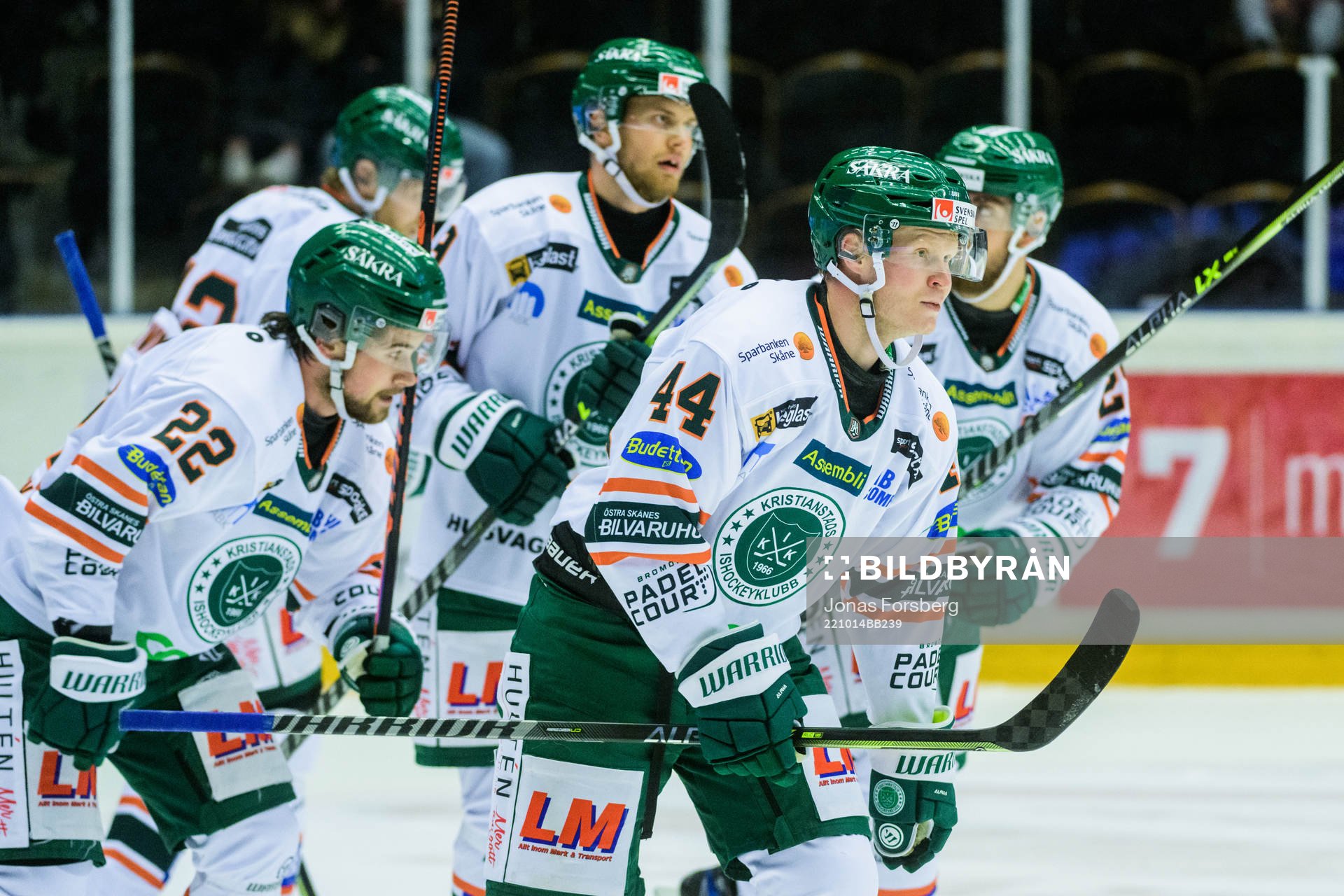 Kristianstads Aleksi Ainali jublar
