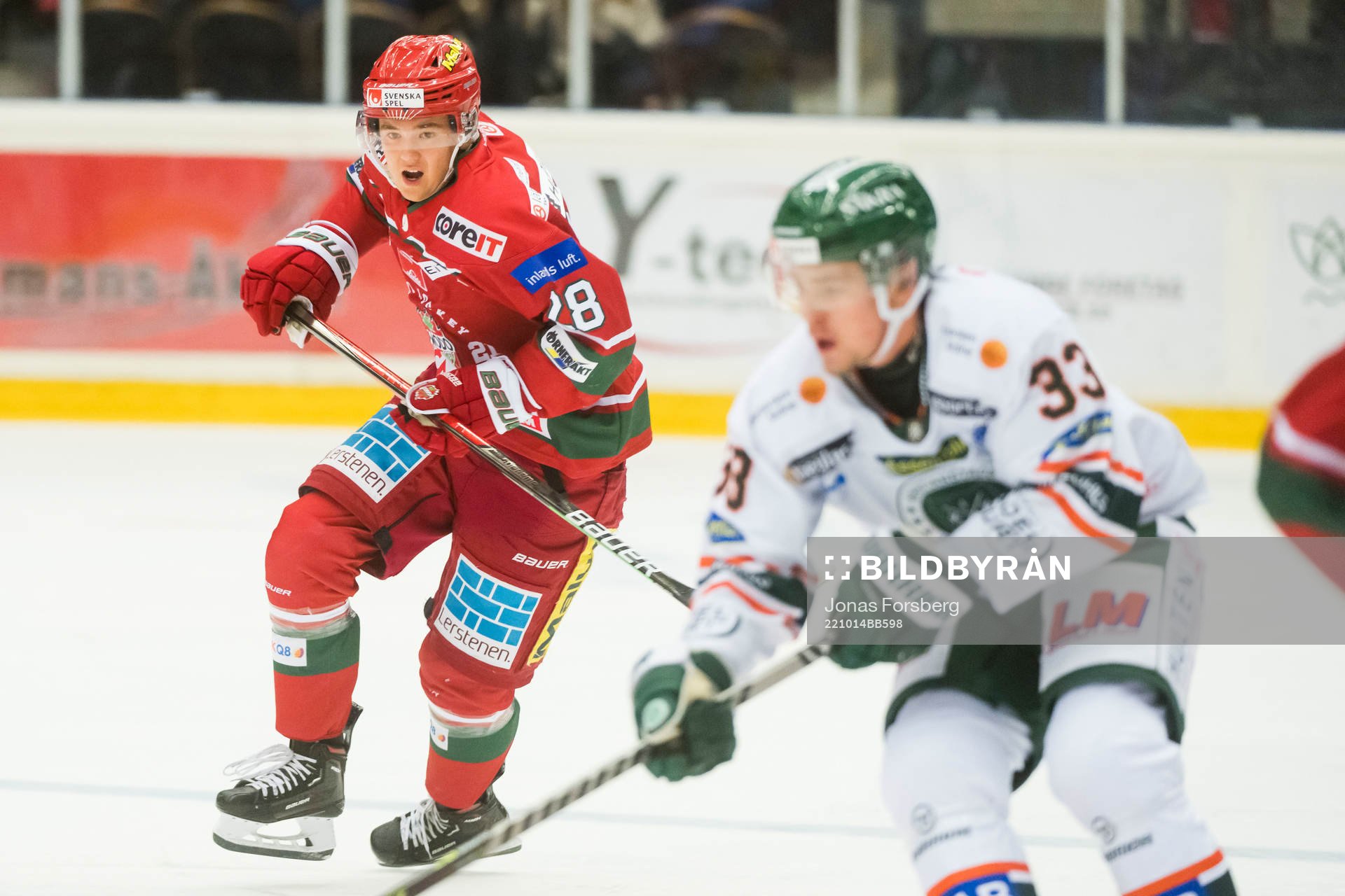 Modos Theo Jacobsson och Kristianstads Fred Nilsson