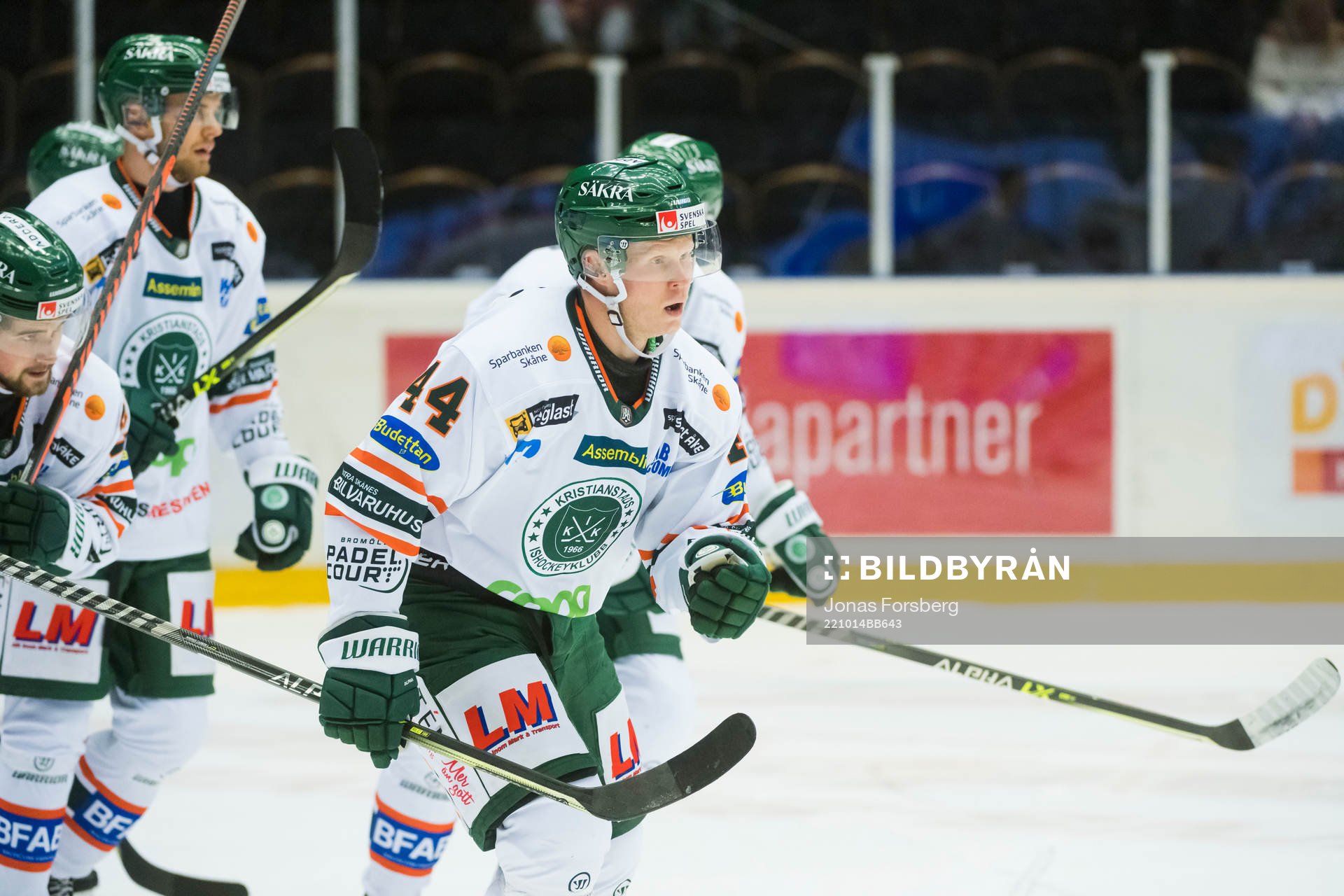 Kristianstads Aleksi Ainali jublar