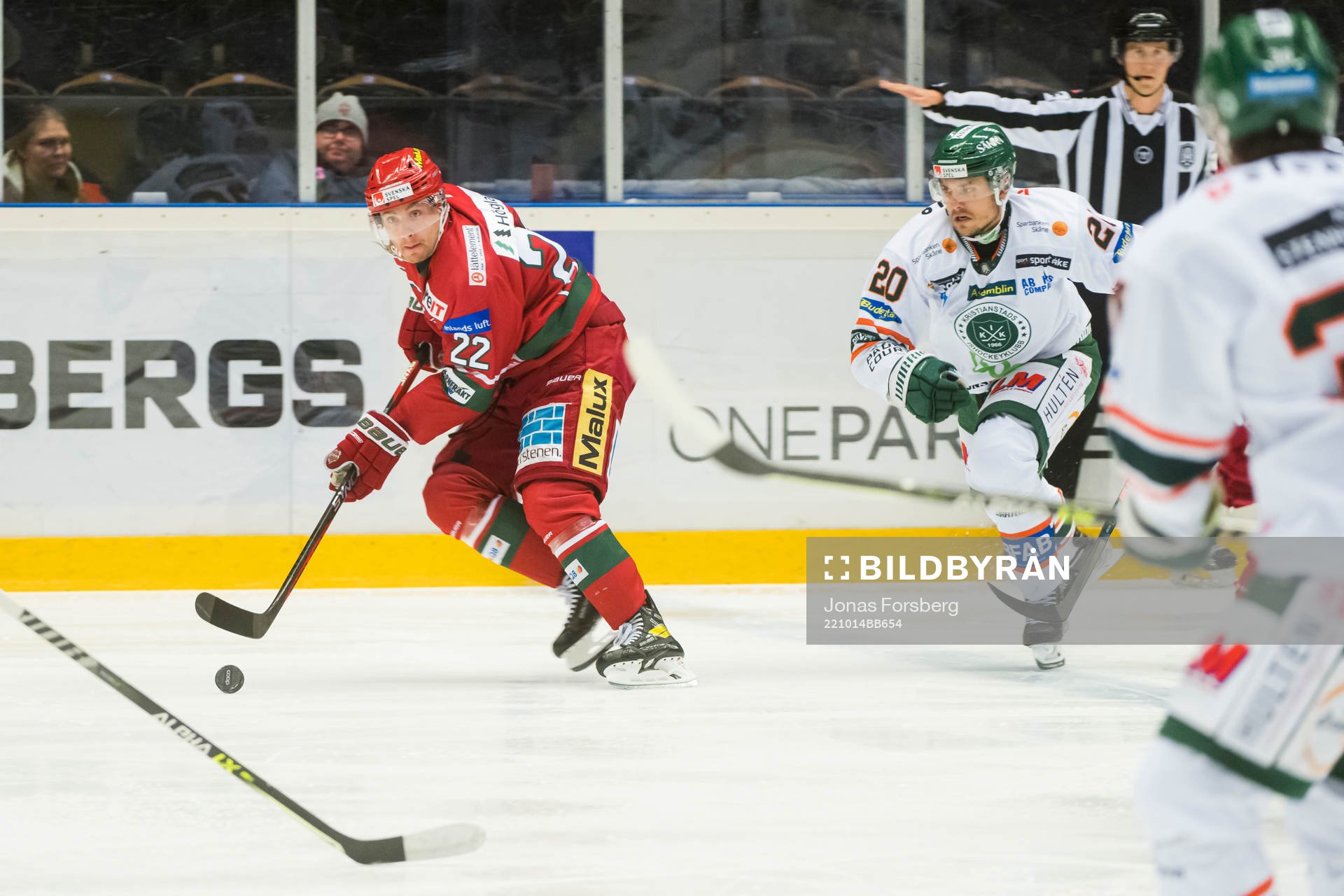 Modos Adam Pettersson och Kristianstads Pontus Netterberg