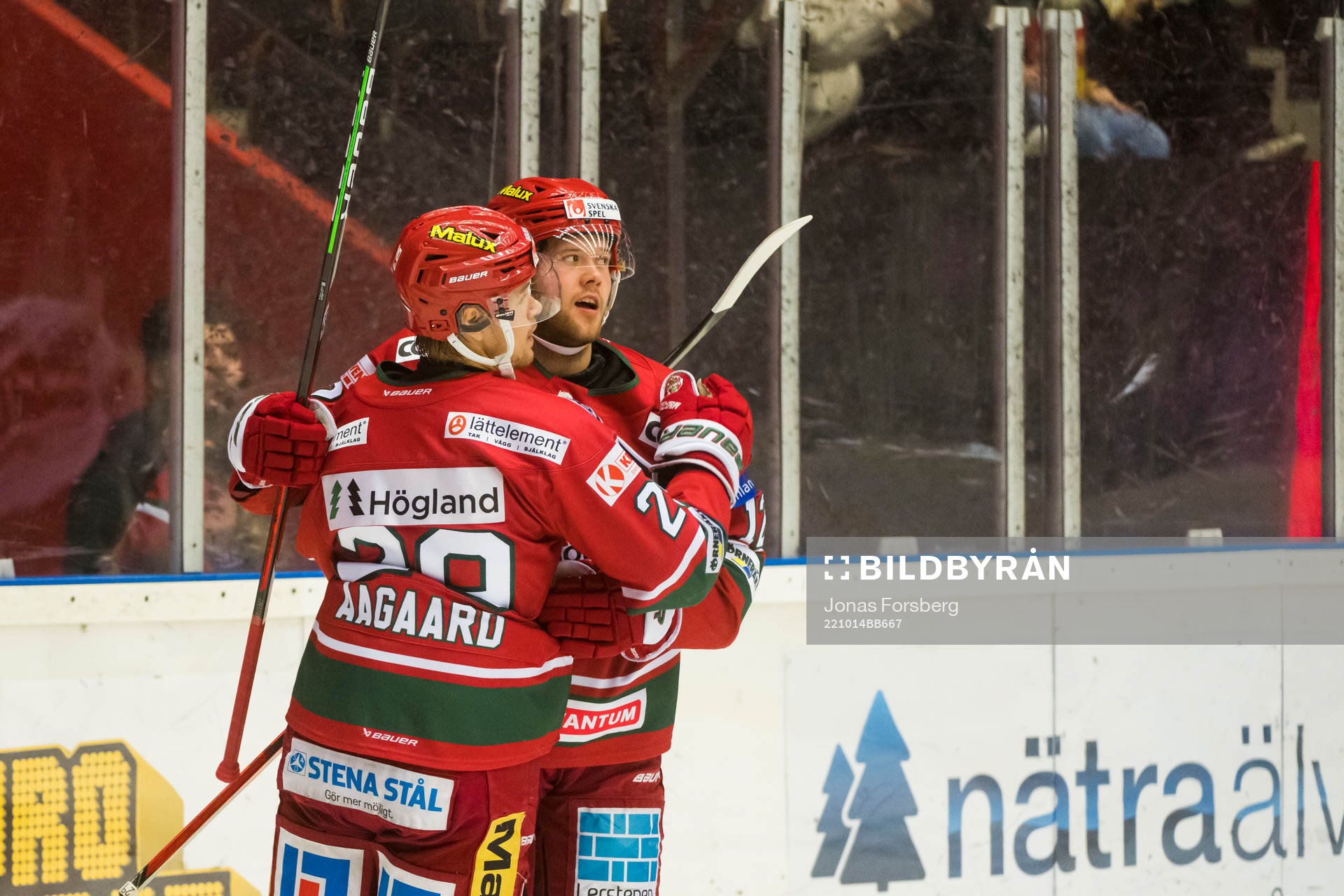 Modos Oscar Pettersson jublar