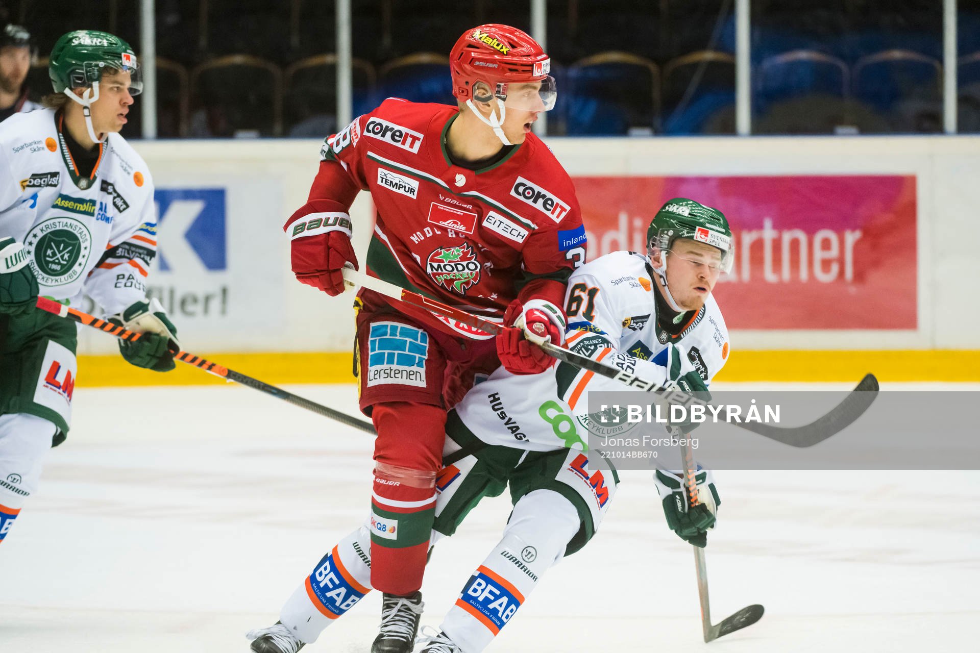 Modos Johan Södergran och Kristianstads Malte Sjögren