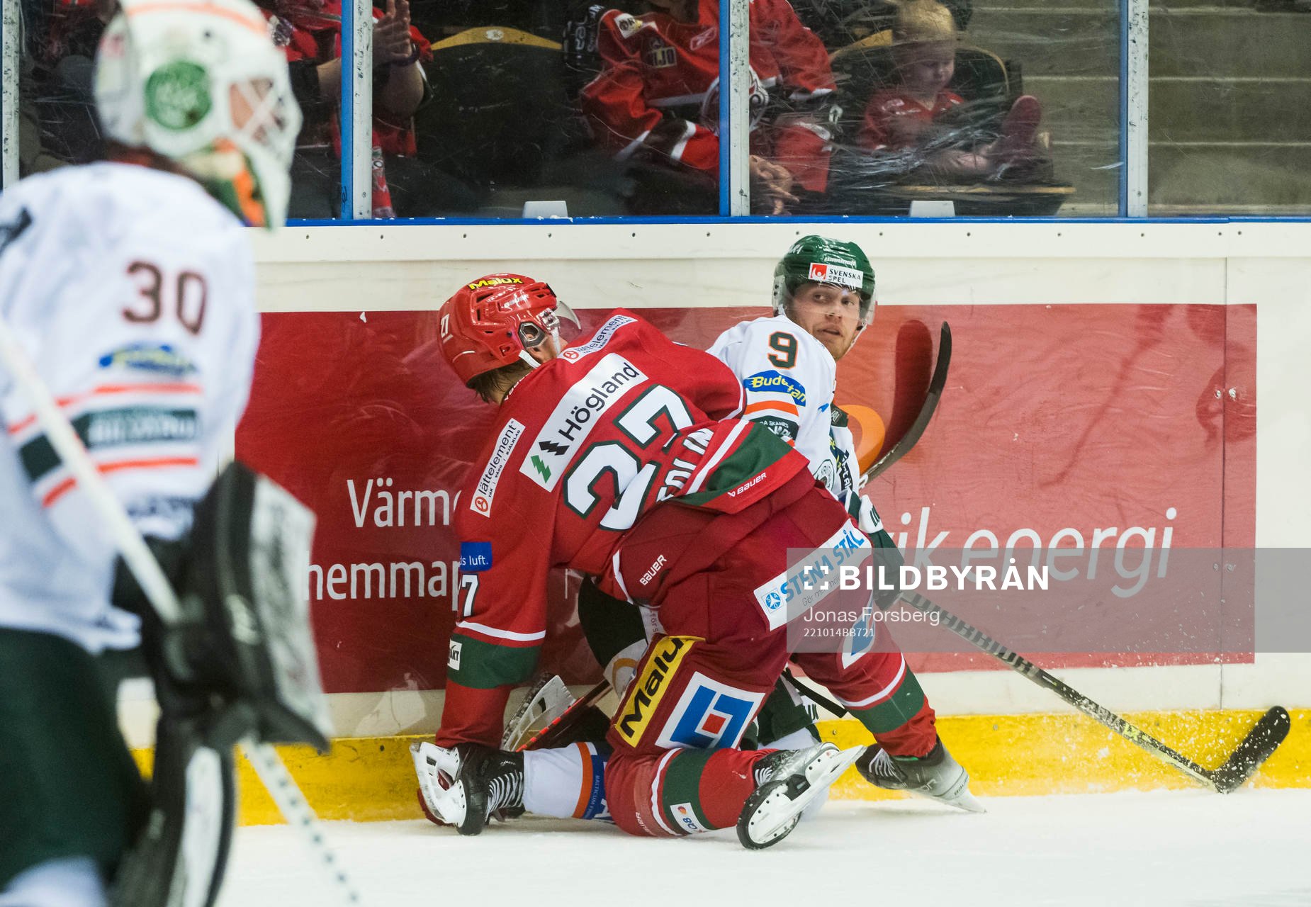Modos Hugo Styf och Kristianstads Viktor Grahn