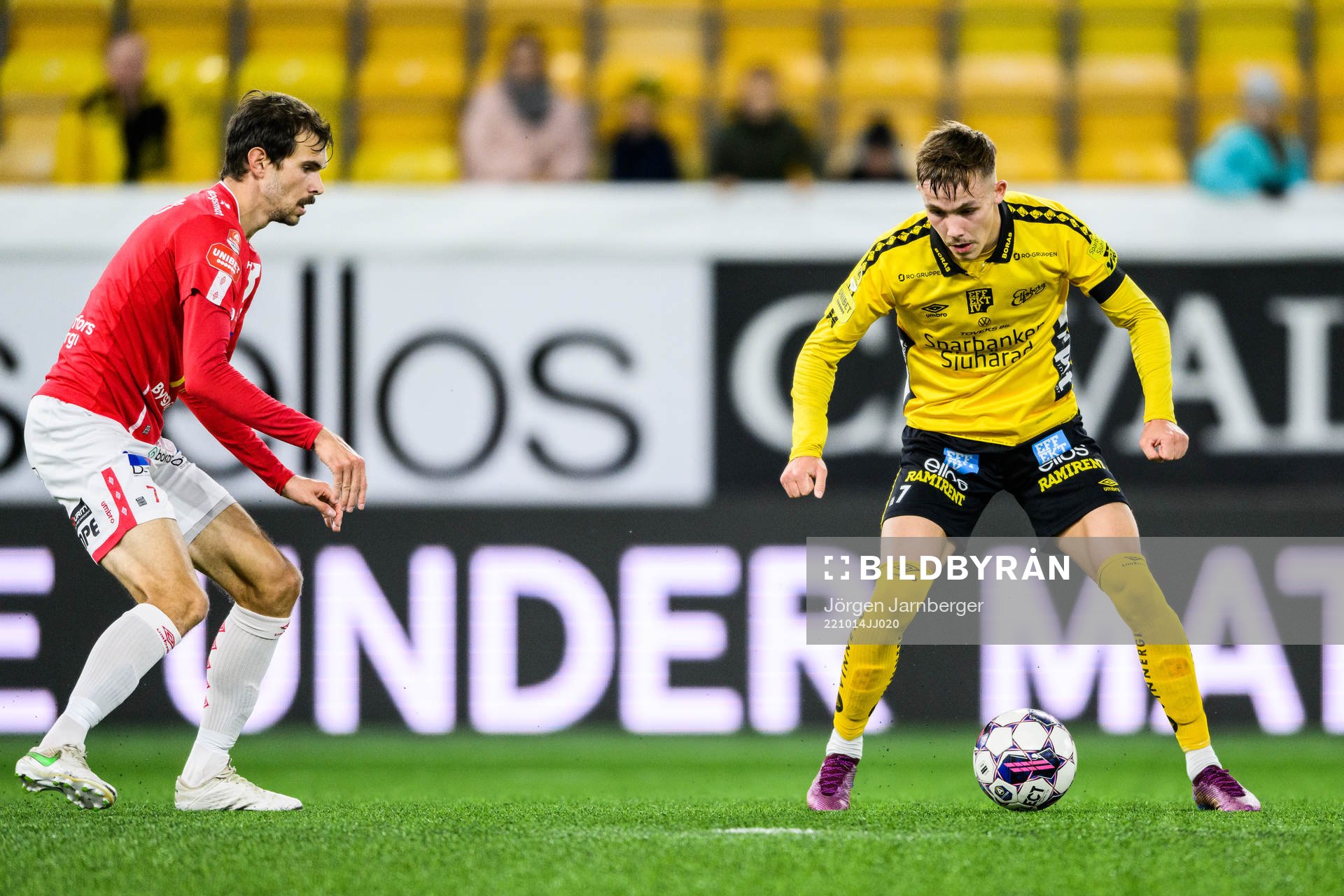 Degerfors Sebastian Ohlsson och Elfsborgs Jacob Ondrejka