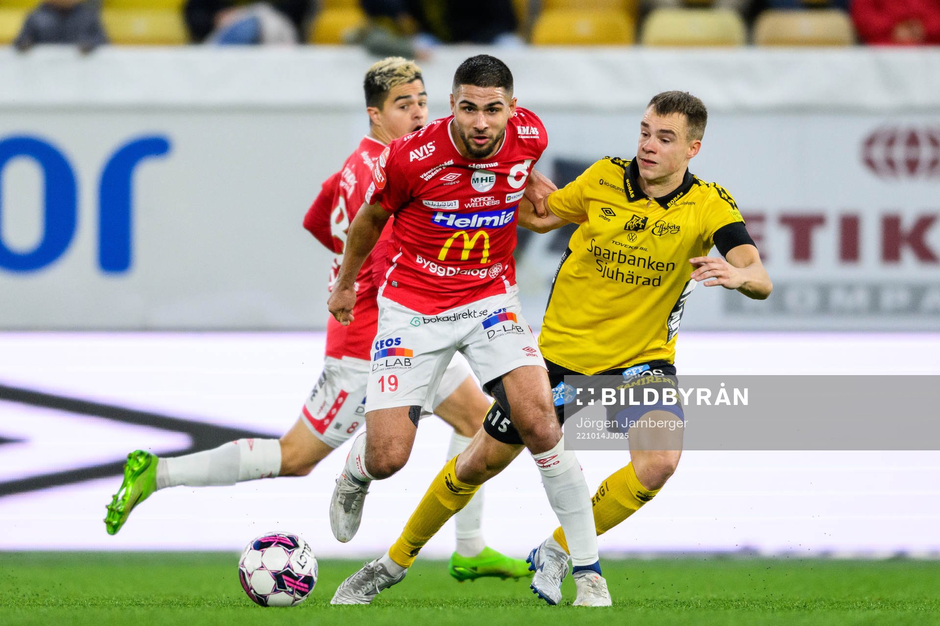 Degerfors Omar Faraj och Elfsborgs Leo Väisänen