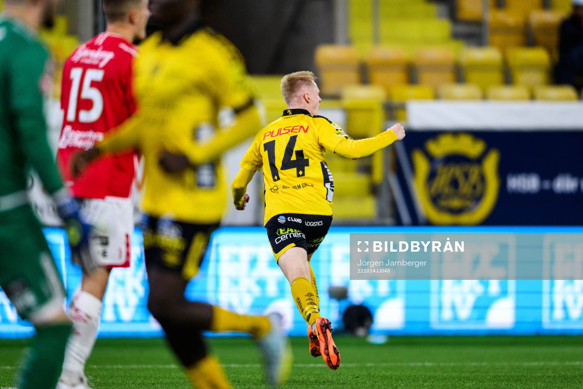 Elfsborgs Oscar Aga jublar