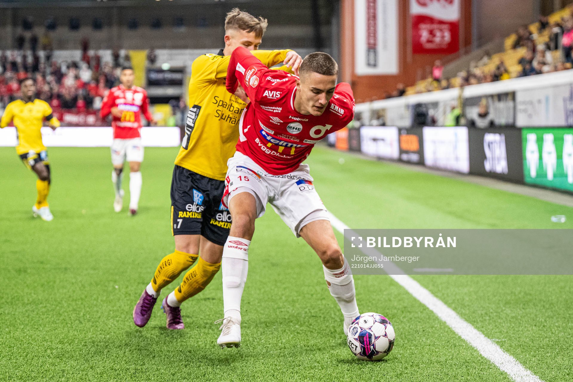 Degerforss Gustaf Lagerbielke och Elfsborgs Jacob Ondrejka