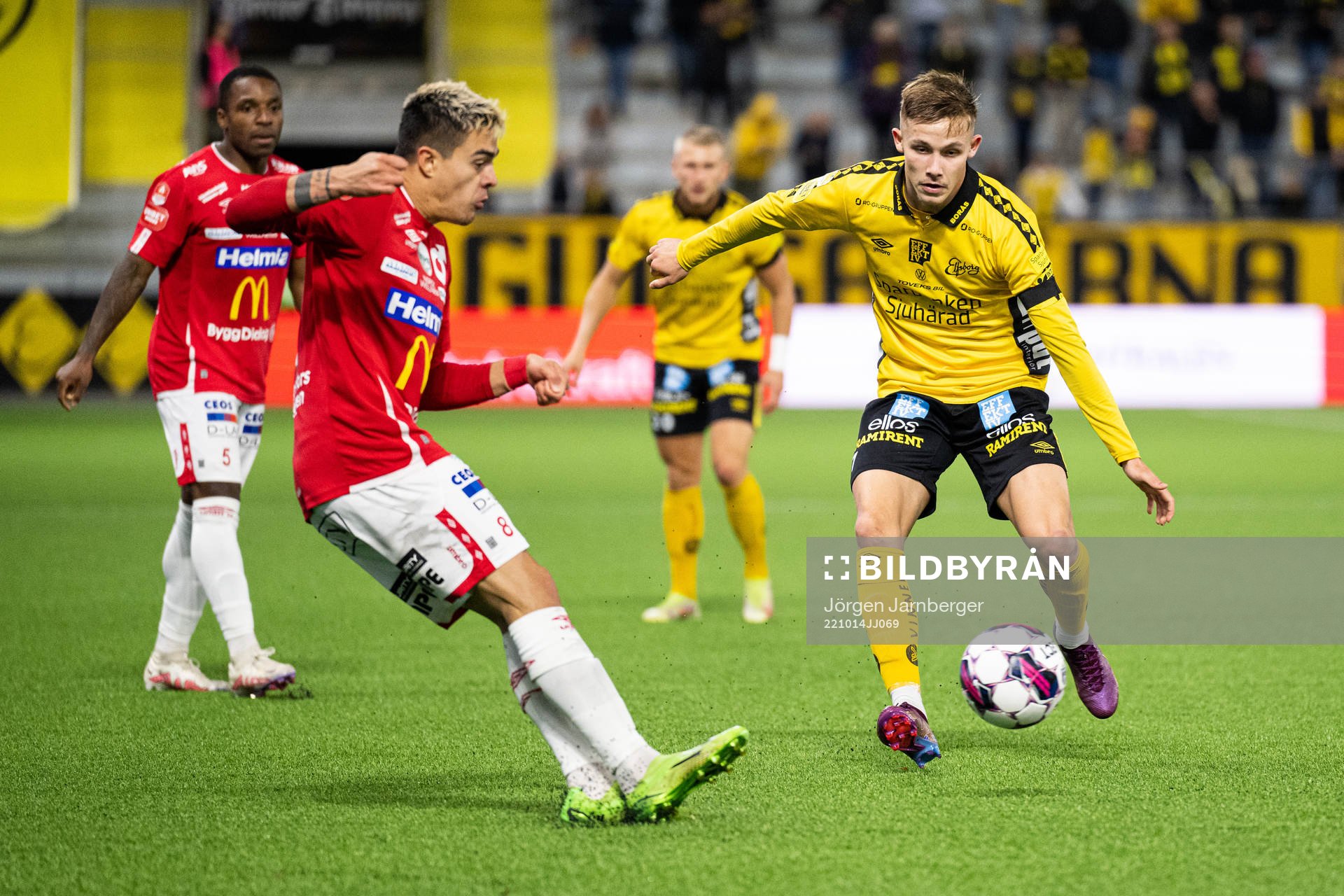 Degerfors Diego Campos och Elfsborgs Jacob Ondrejka