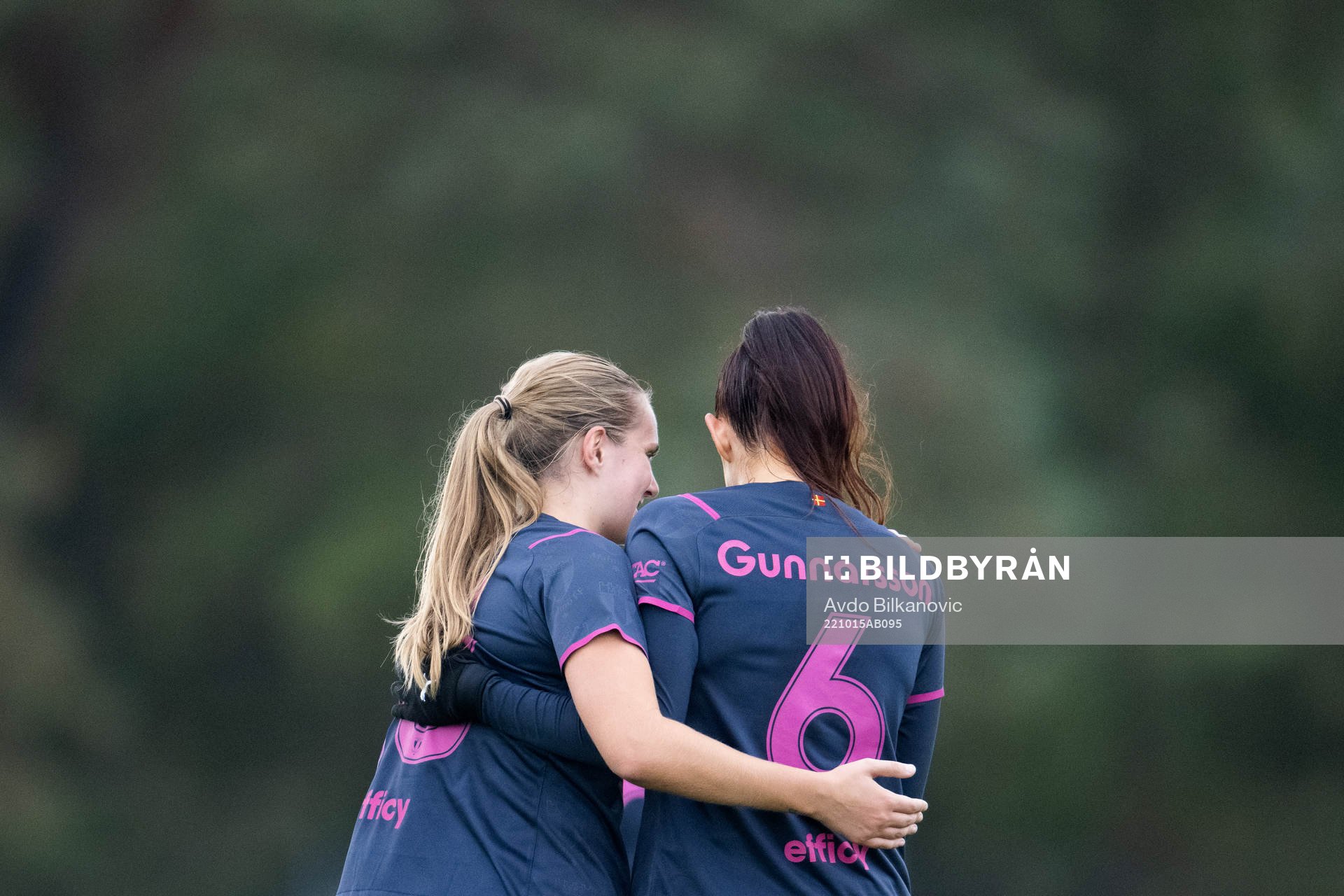 Malmö FFs Ida Lyberg och Malin Gunnarsson