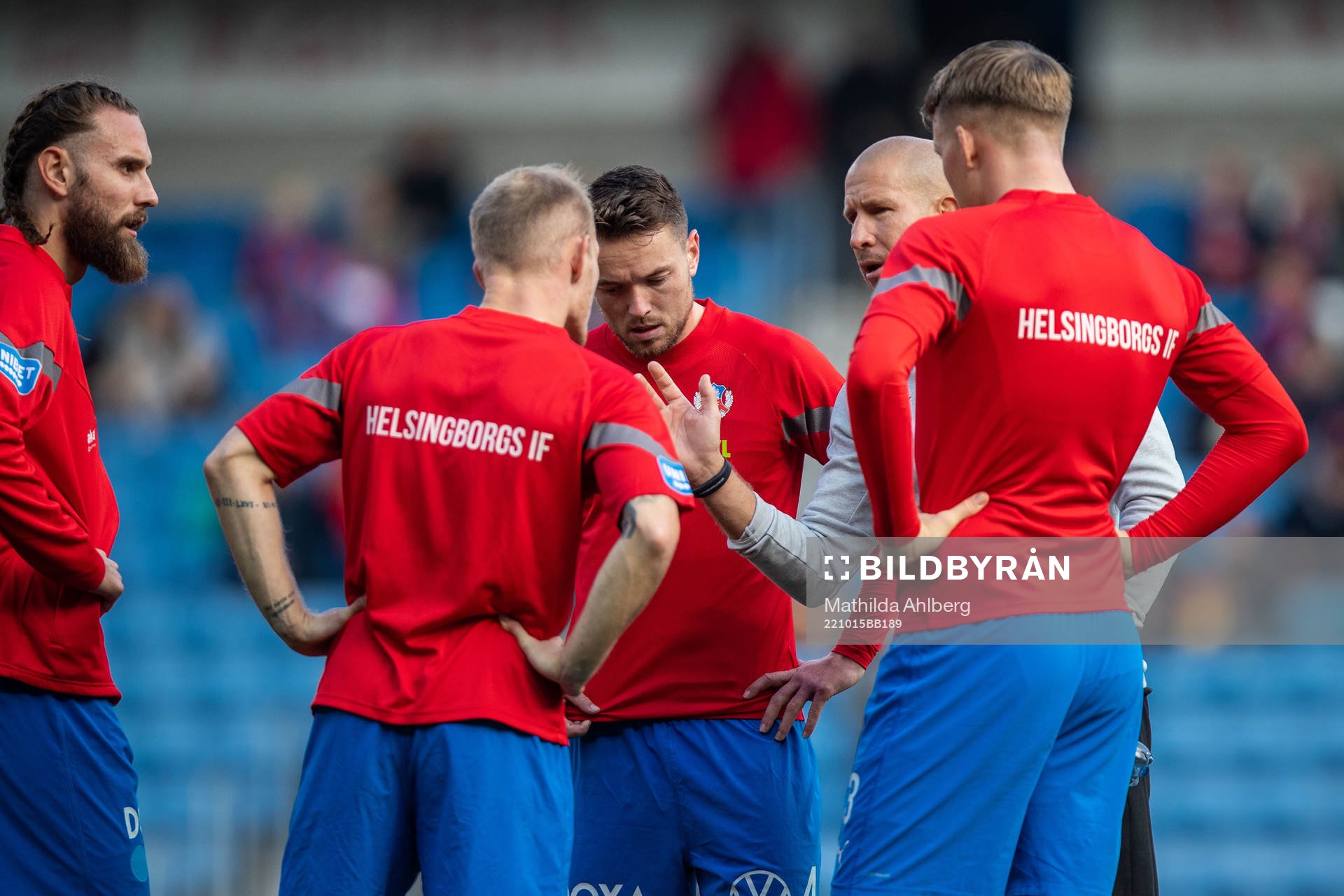 Helsingborgs Viljormur Davidsen och tränare Mattias