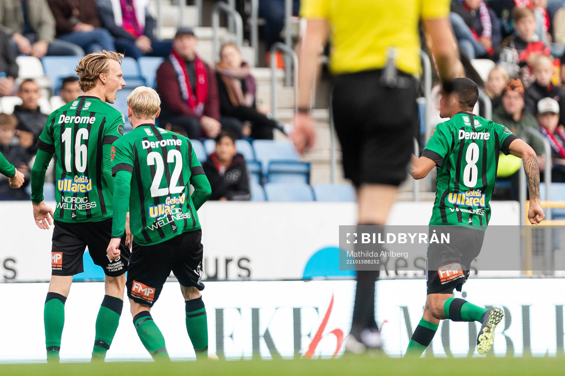 Varbergs Alexander Johansson jublar