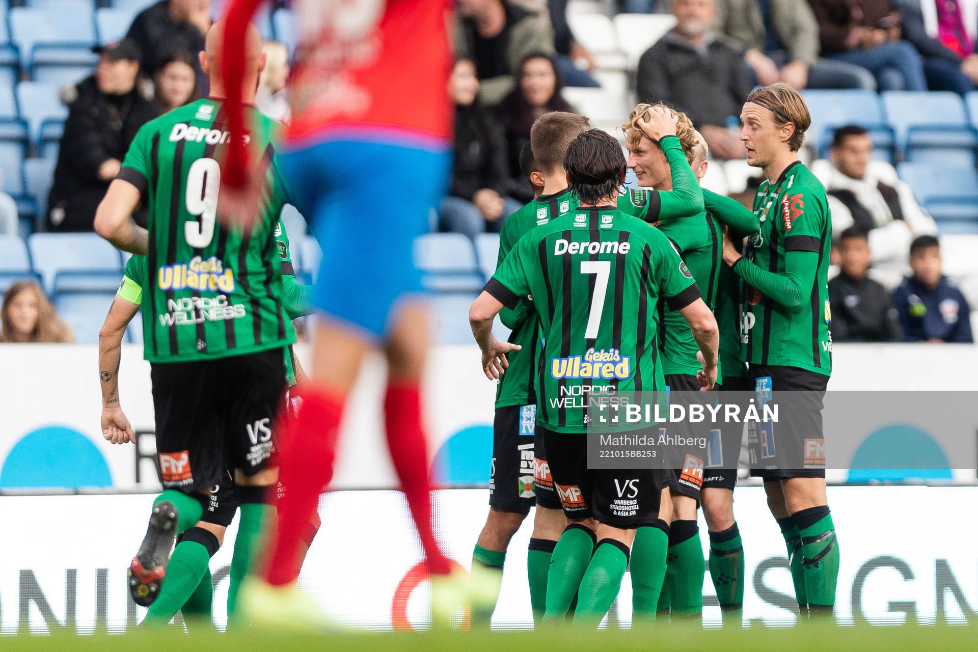 Varbergs Alexander Johansson jublar
