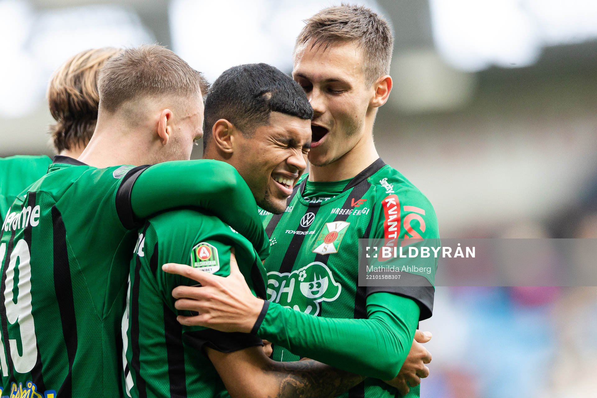 Varbergs Luke Le Roux jublar