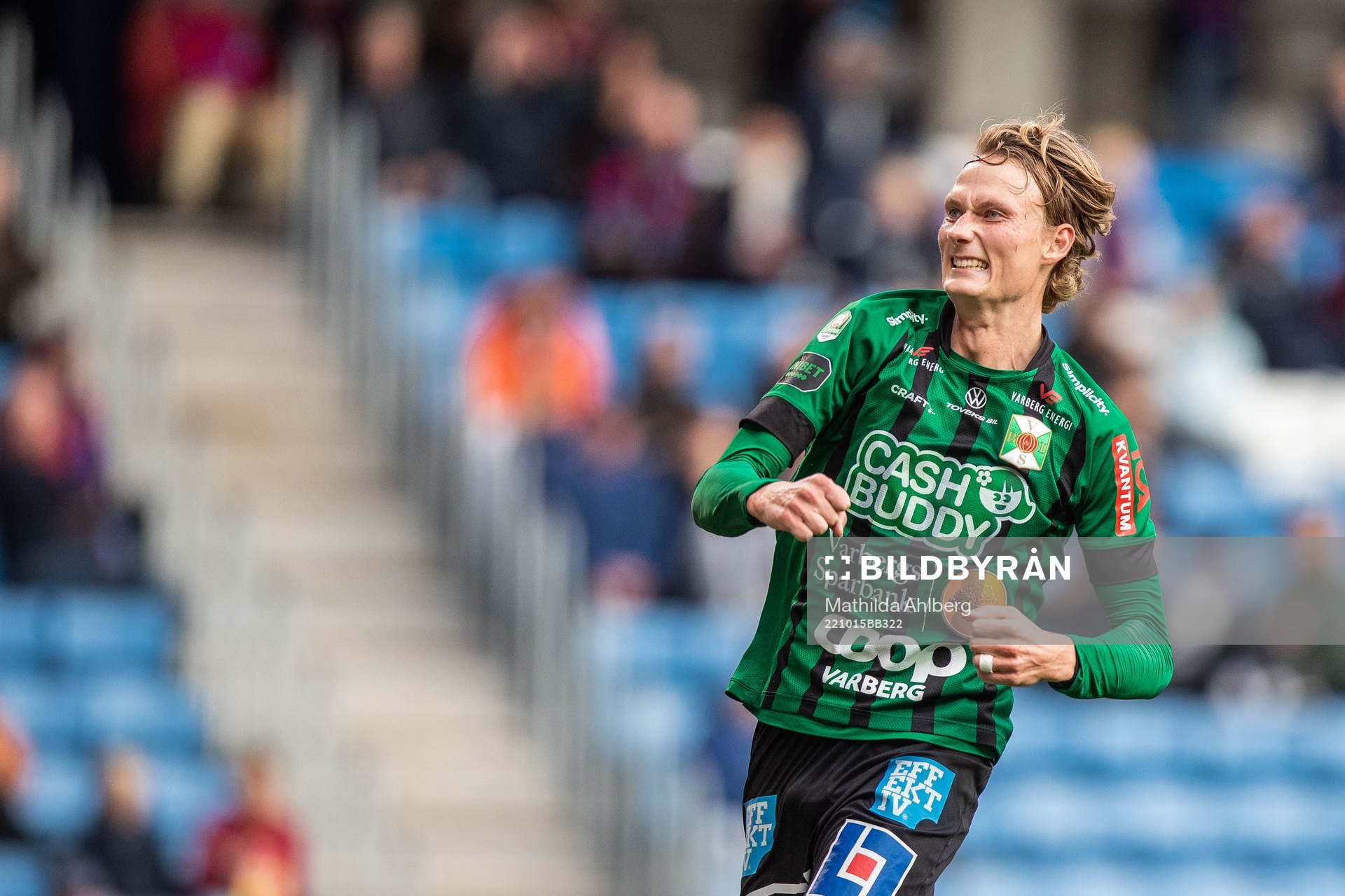 Varbergs Alexander Johansson jublar