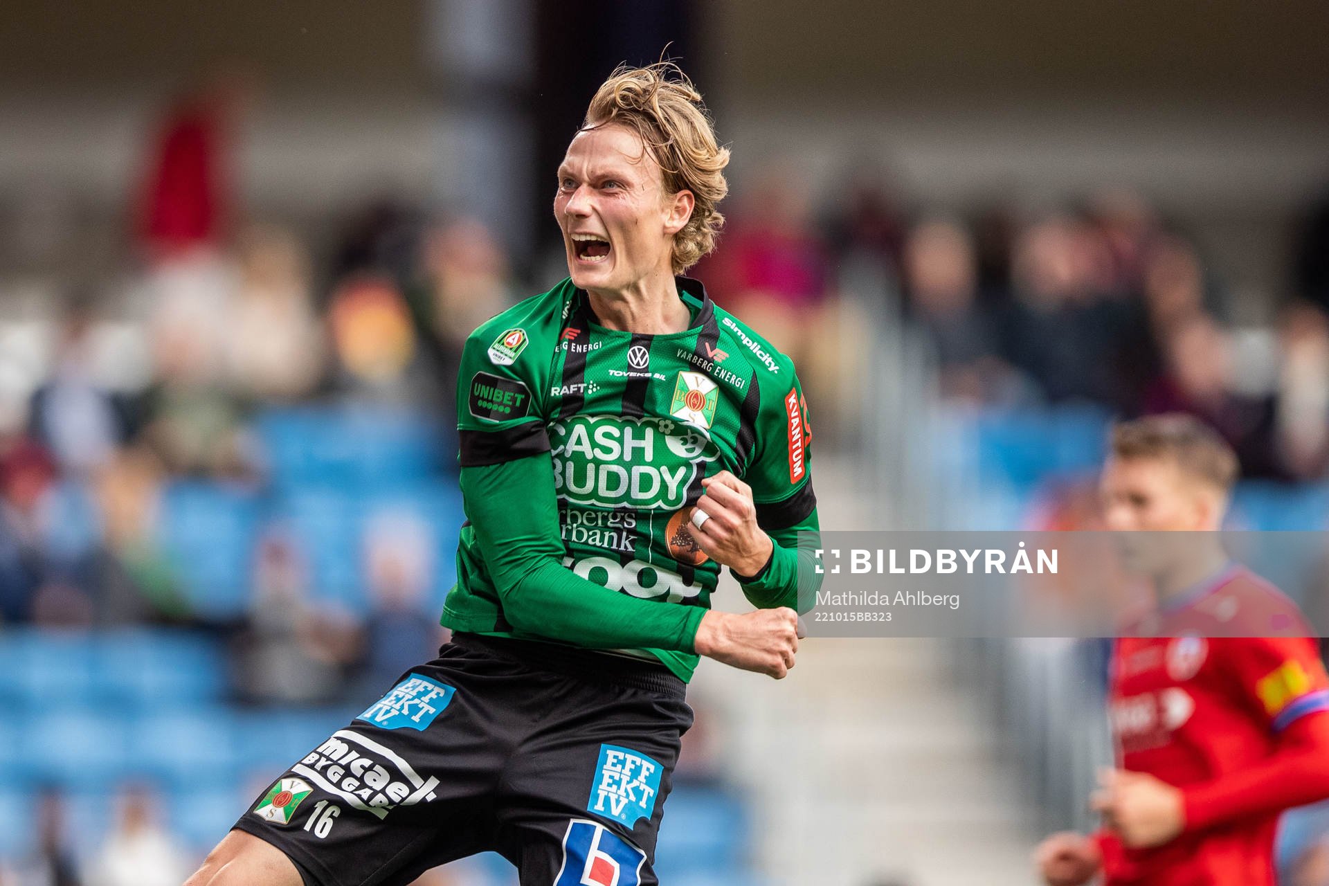 Varbergs Alexander Johansson jublar