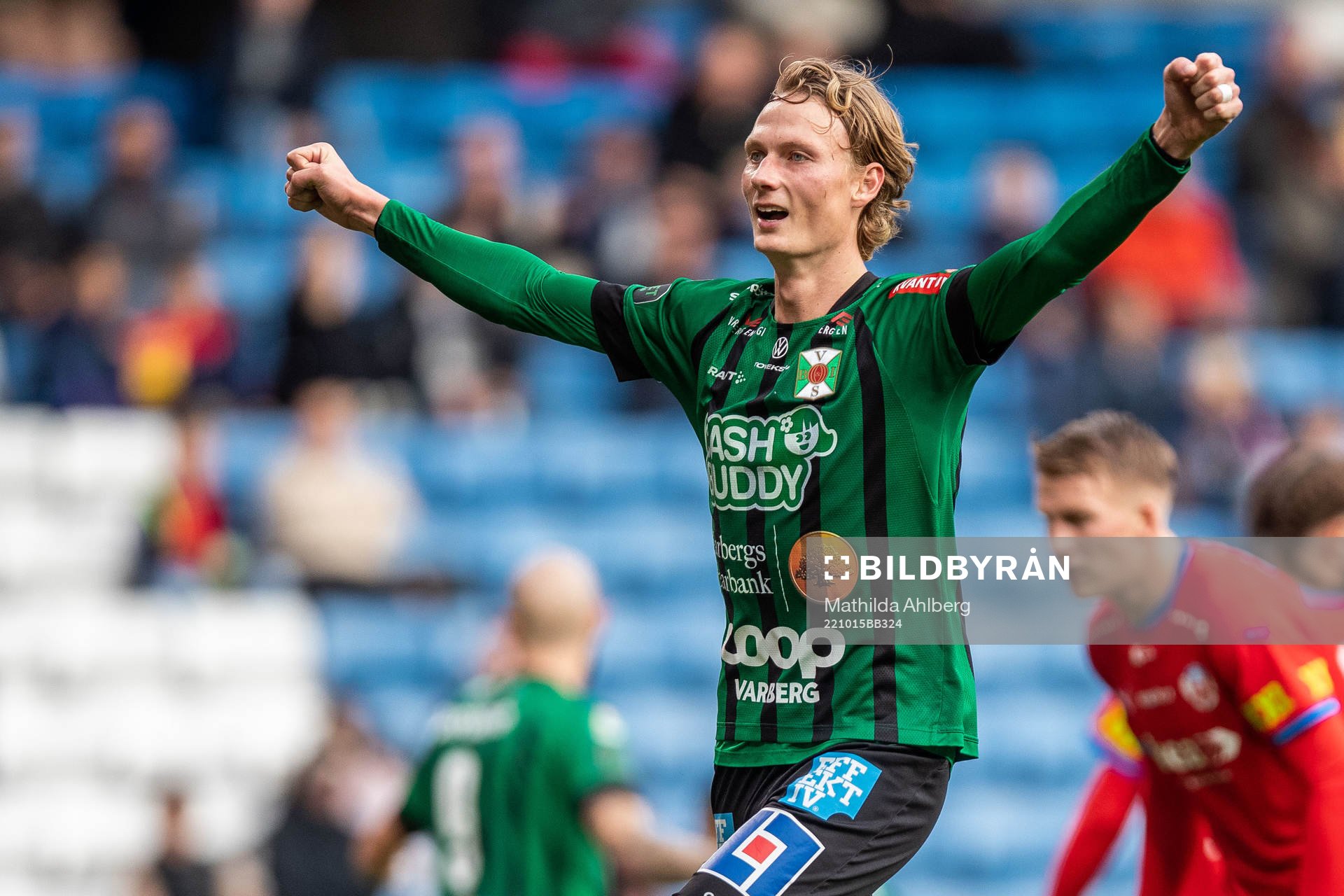 Varbergs Alexander Johansson jublar