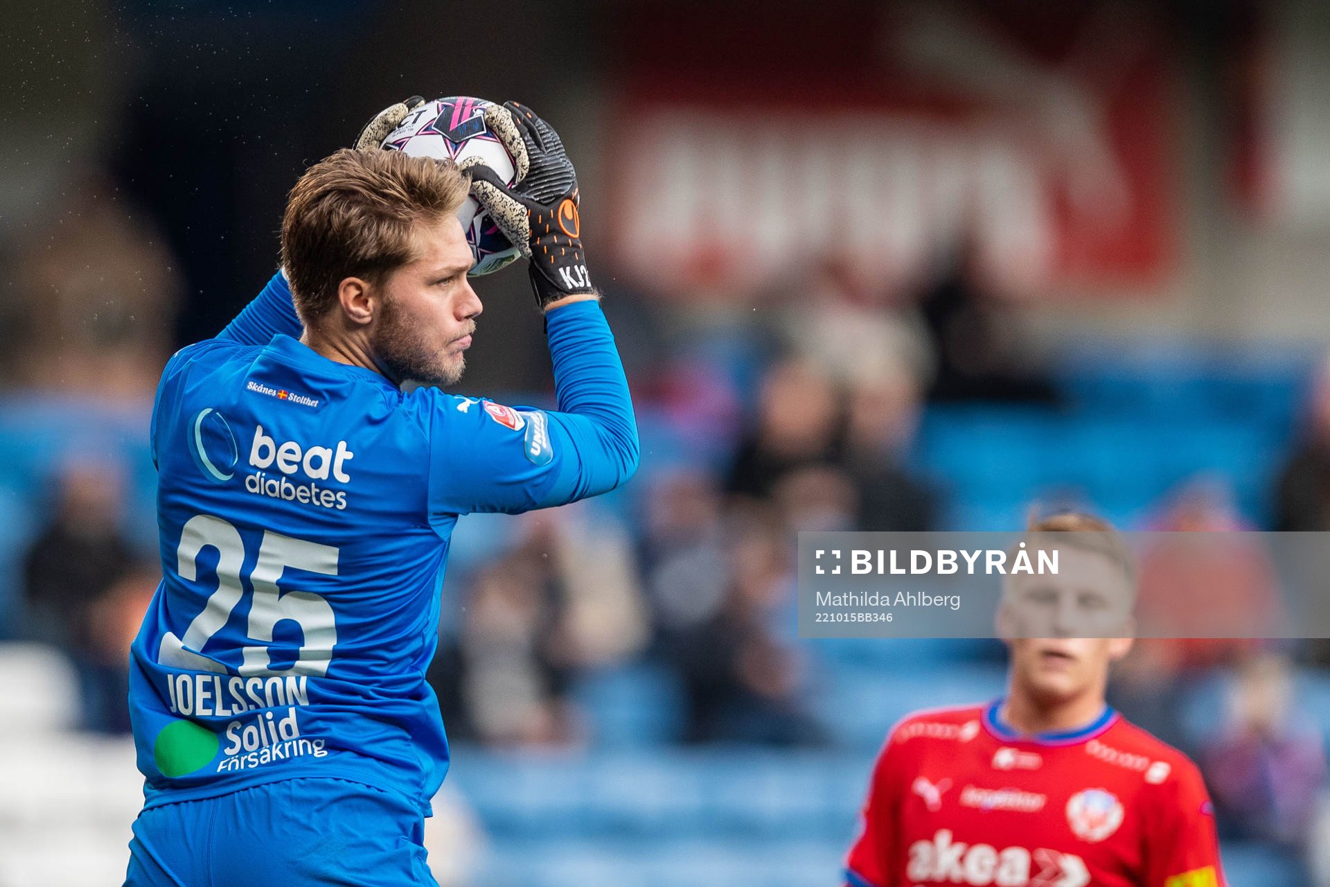 Helsingborgs målvakt Kalle Joelsson