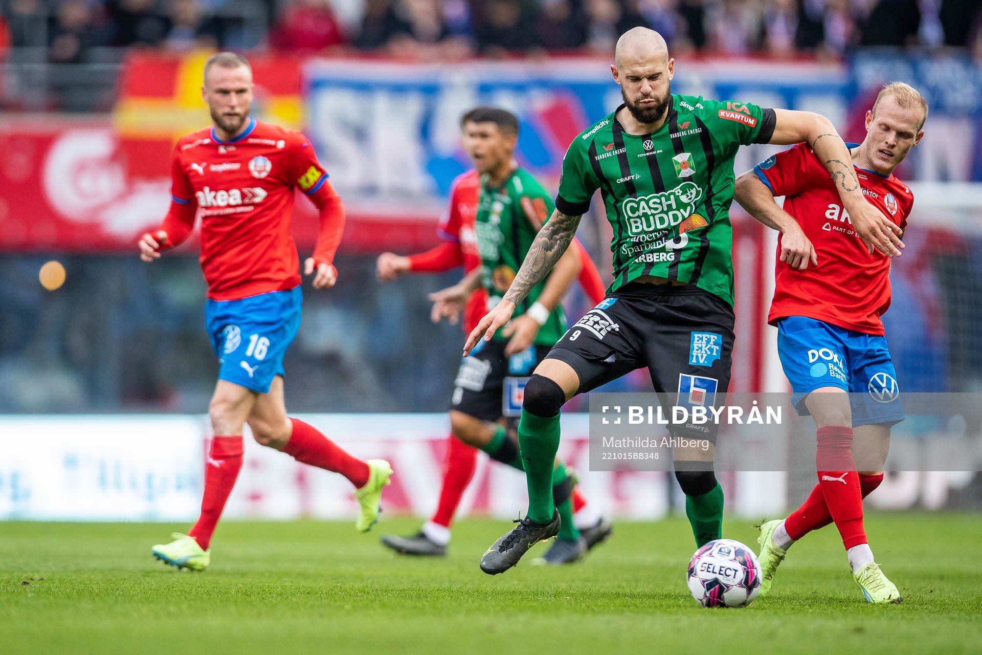 Helsingborgs Alexander Faltsetas och Philip Rejnhold