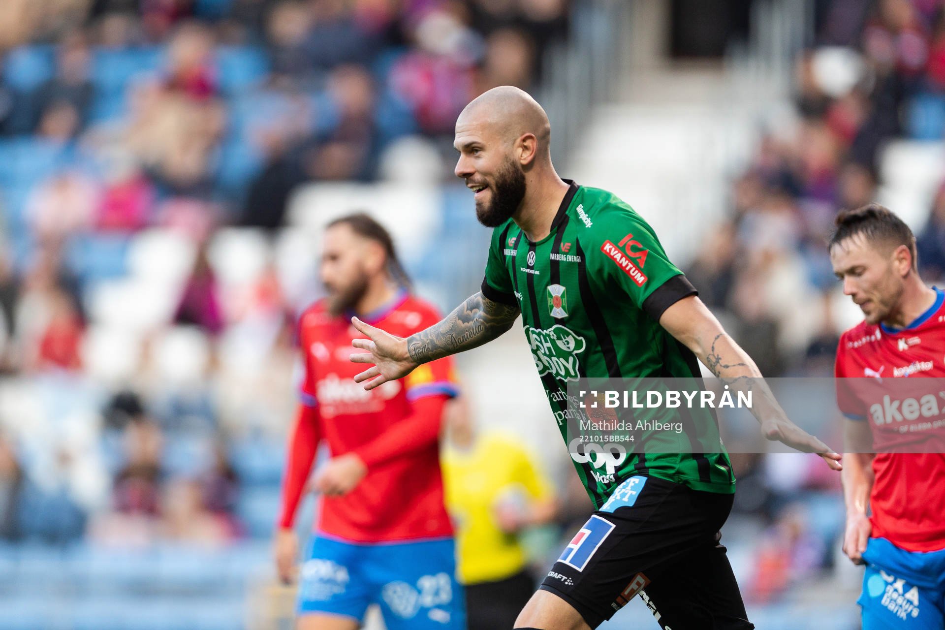 Varbergs Robin Simovic jublar