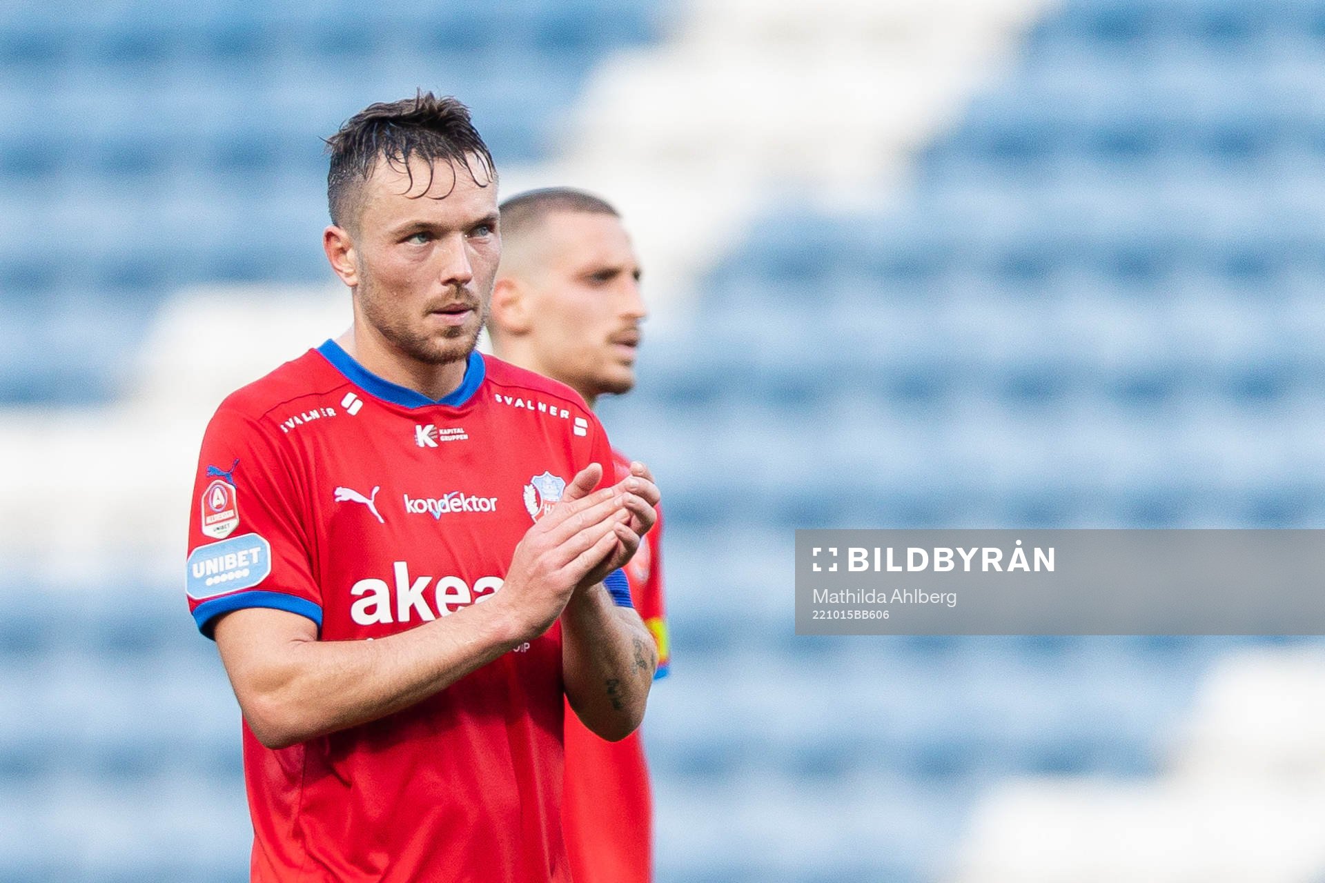 Helsingborgs Viljormur Davidsen deppar