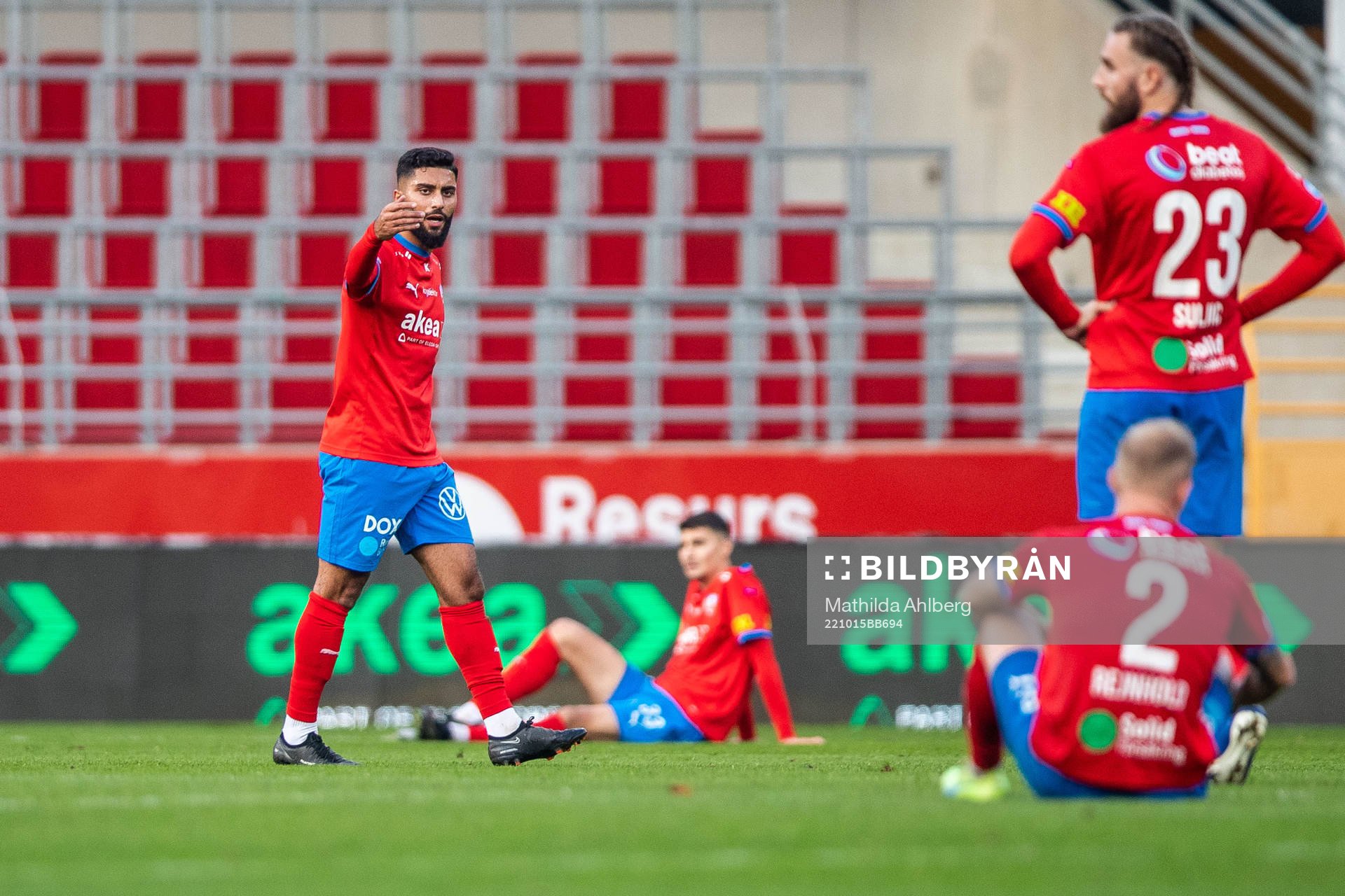Helsingborgs Amin Al-Hamawi deppar