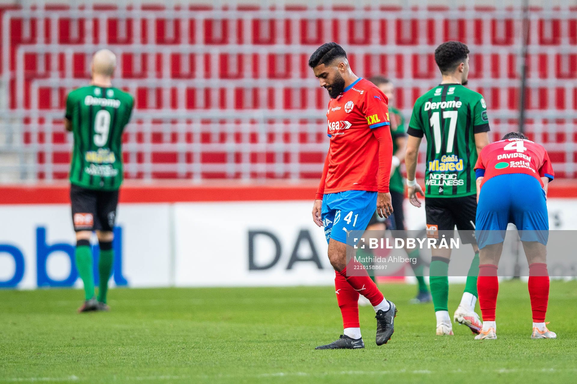 Helsingborgs Amin Al-Hamawi deppar