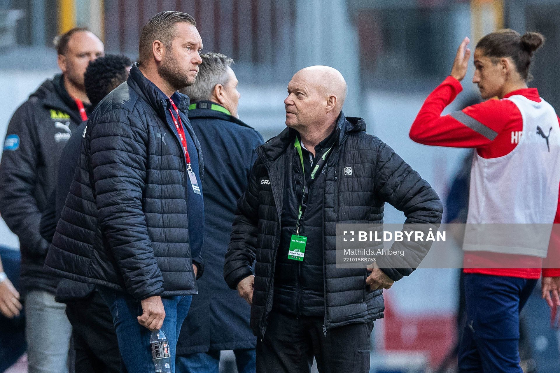 Helsingborgs klubbdirektör Joel Sandborg deppar