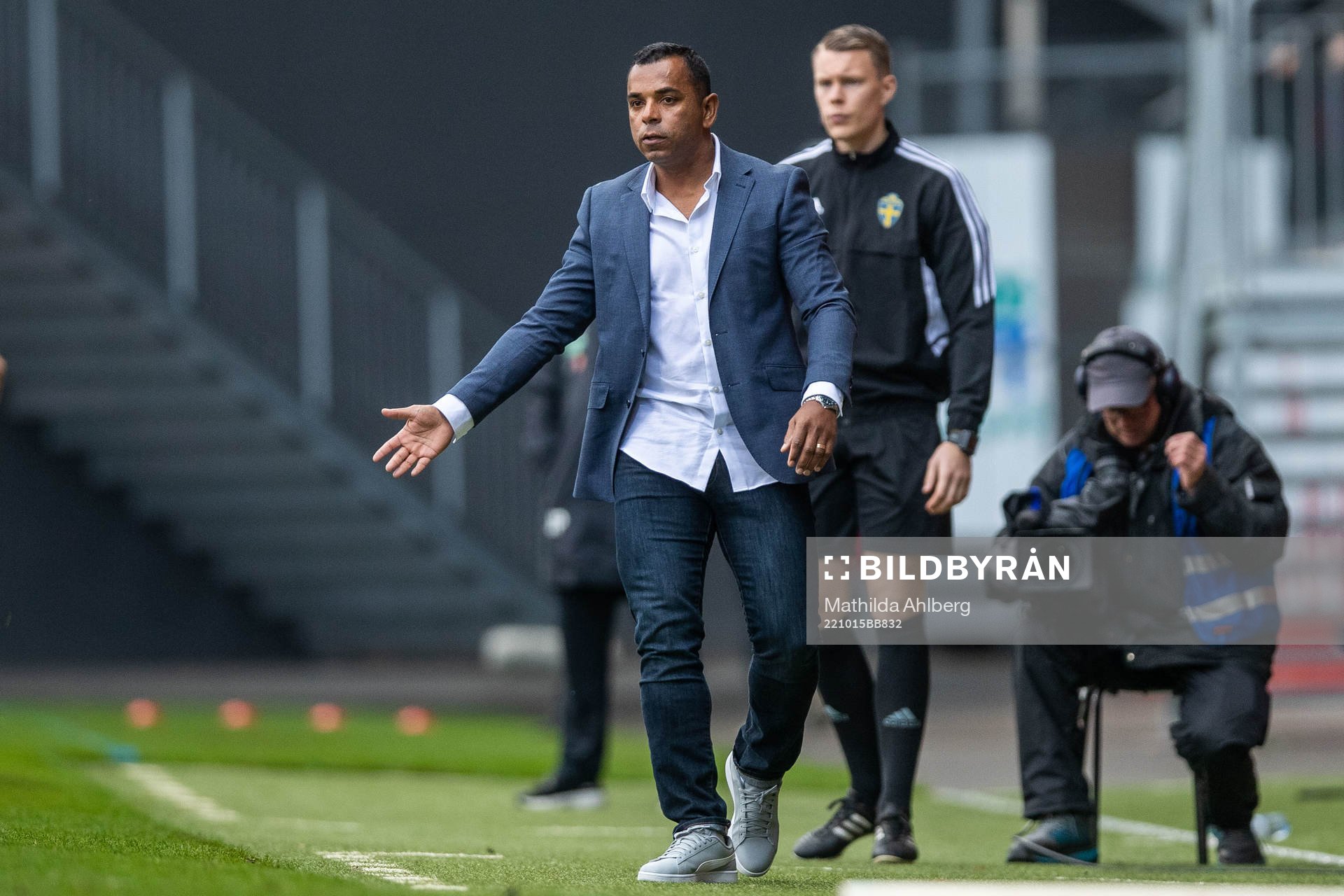 Helsingborgs  tränare Alvaro Santos