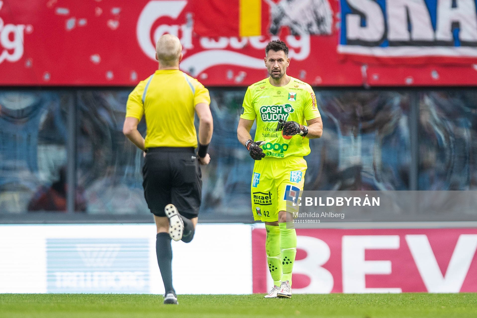 Varbergs målvakt Stojan Lukic