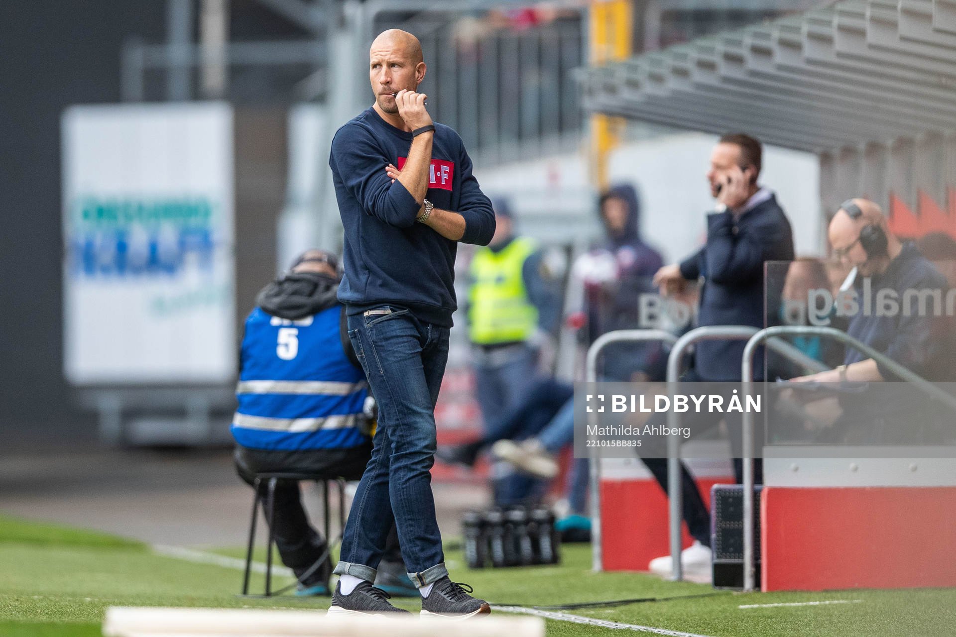 Helsingborgs tränare Mattias Lindström