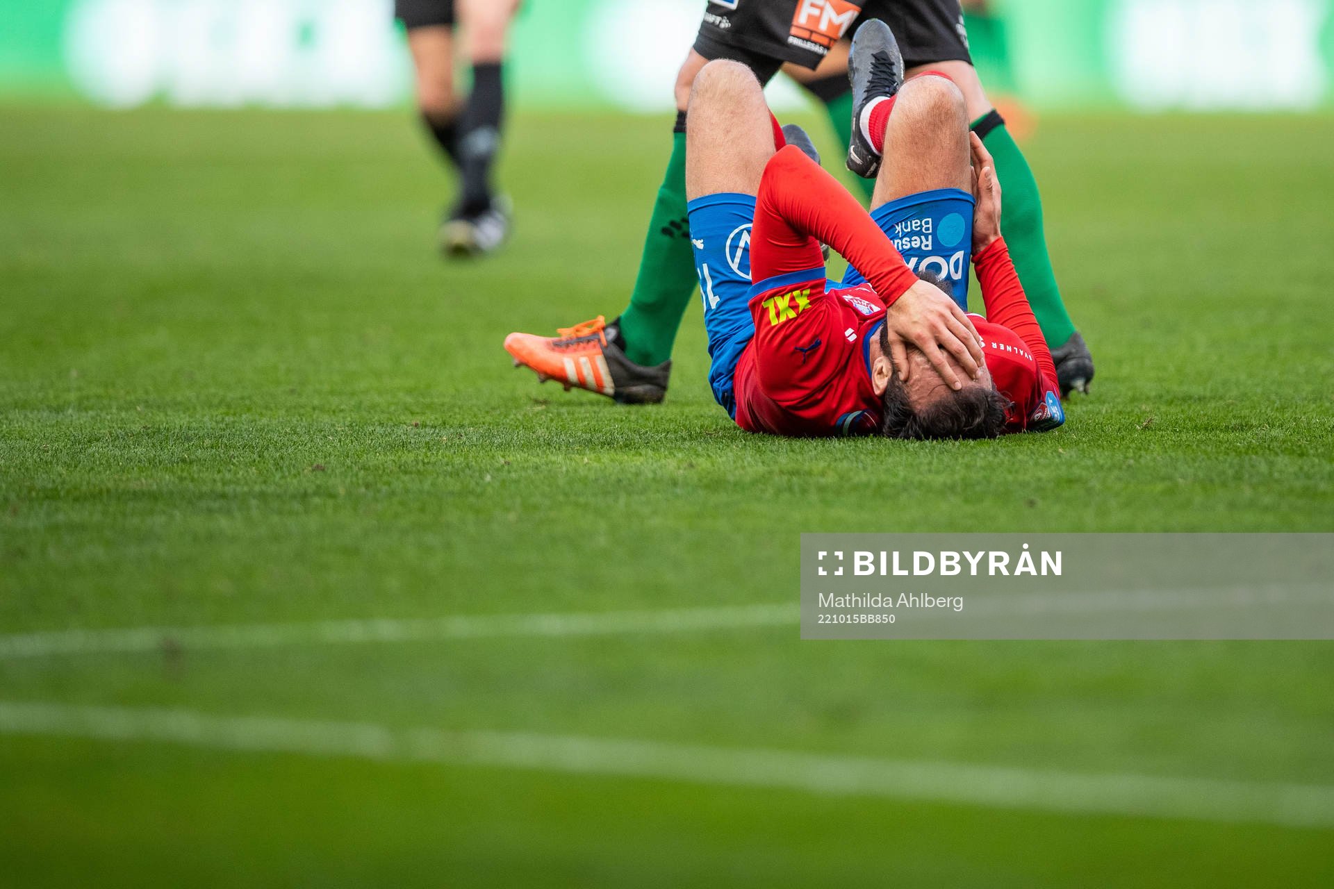 Helsingborgs Abdul Rahman Khalili har ont