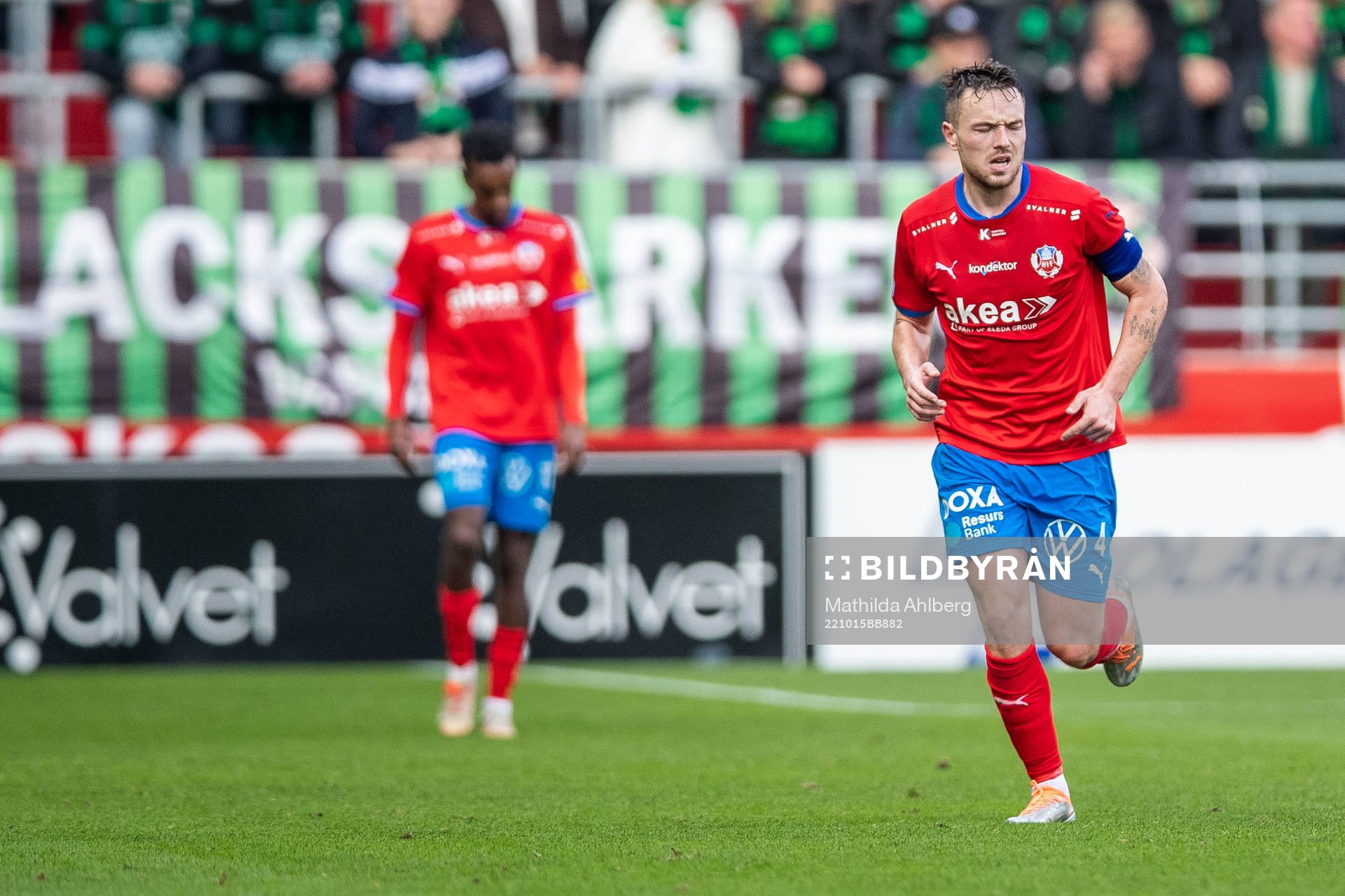 Helsingborgs Viljormur Davidsen deppar