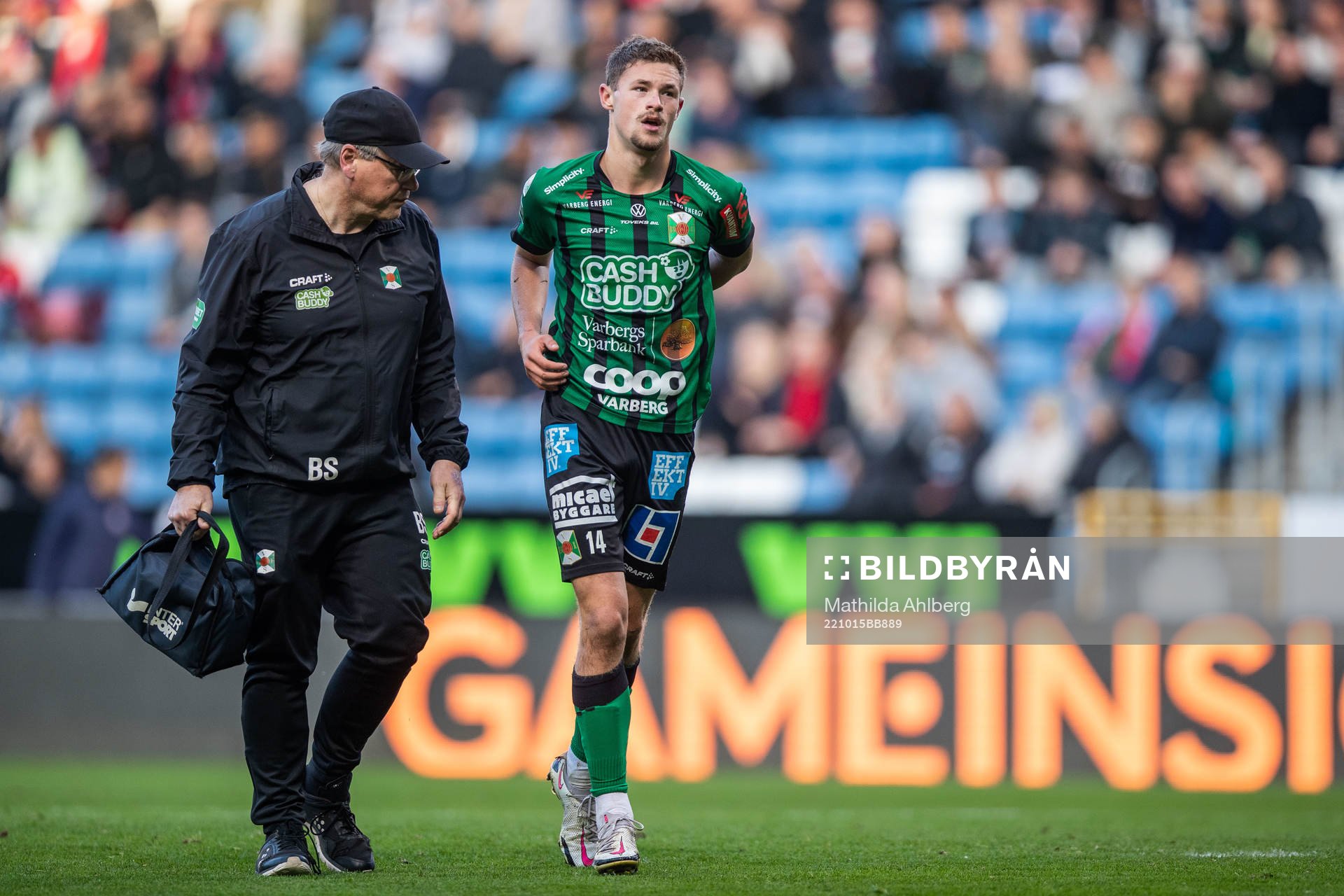 Varbergs Oliver Alfonsi har ont