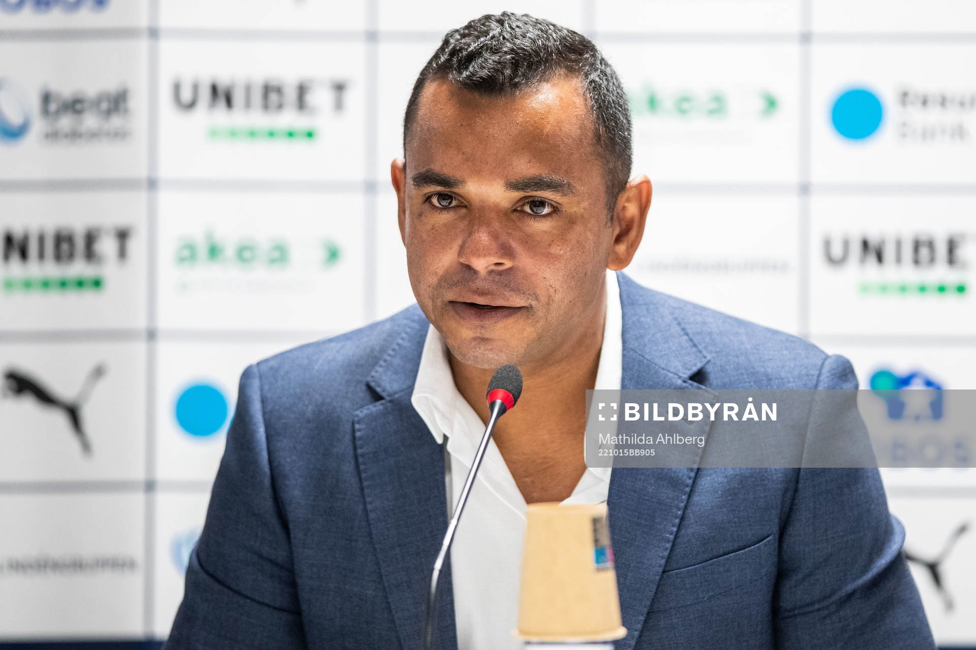 Helsingborgs tränare Alvaro Santos
