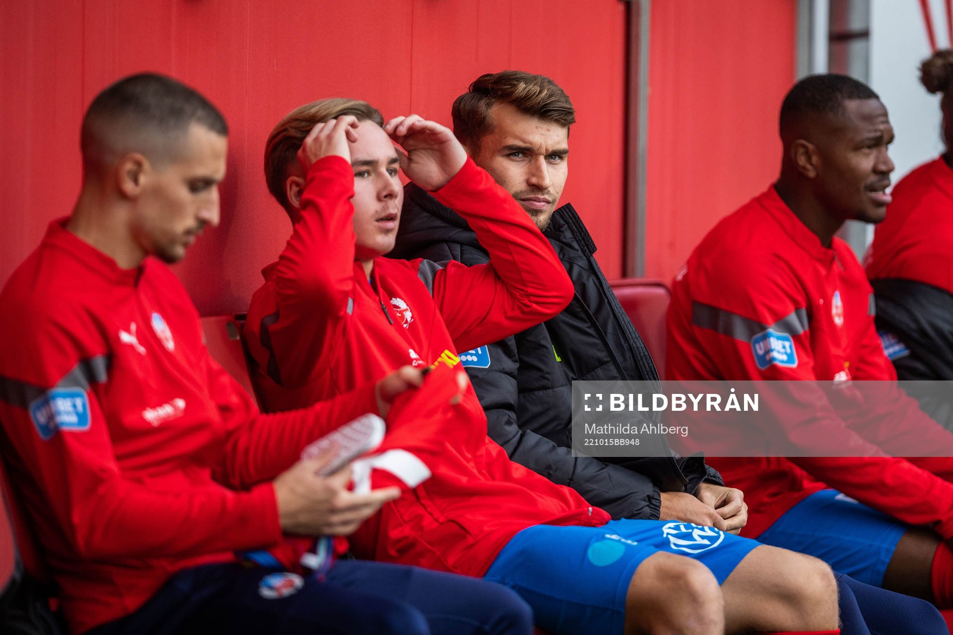 Helsingborgs Simon Bengtsson och Rasmus Wiedesheim-Paul