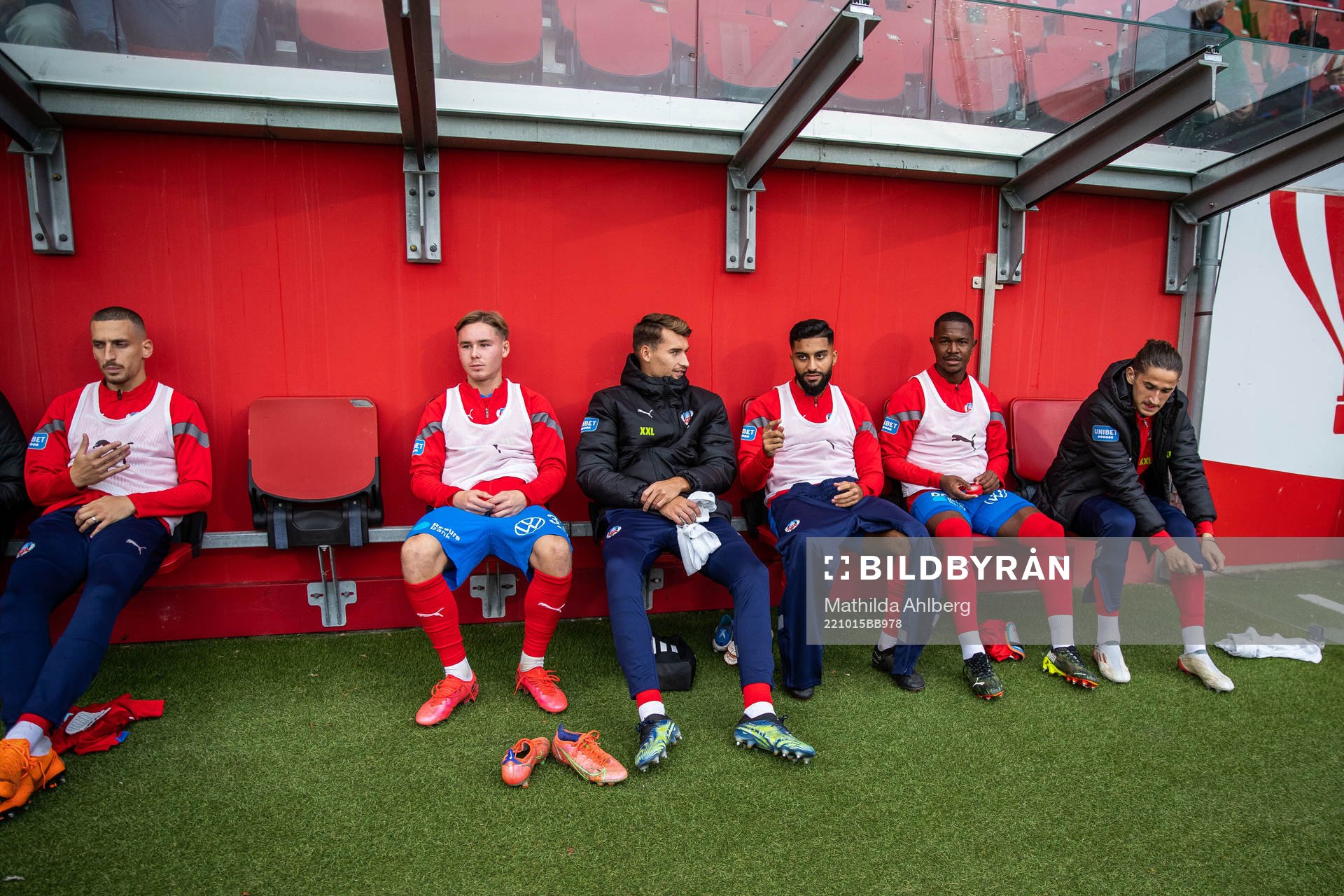 Helsingborgs Arian Kabashi, Simon Bengtsson, Rasmus